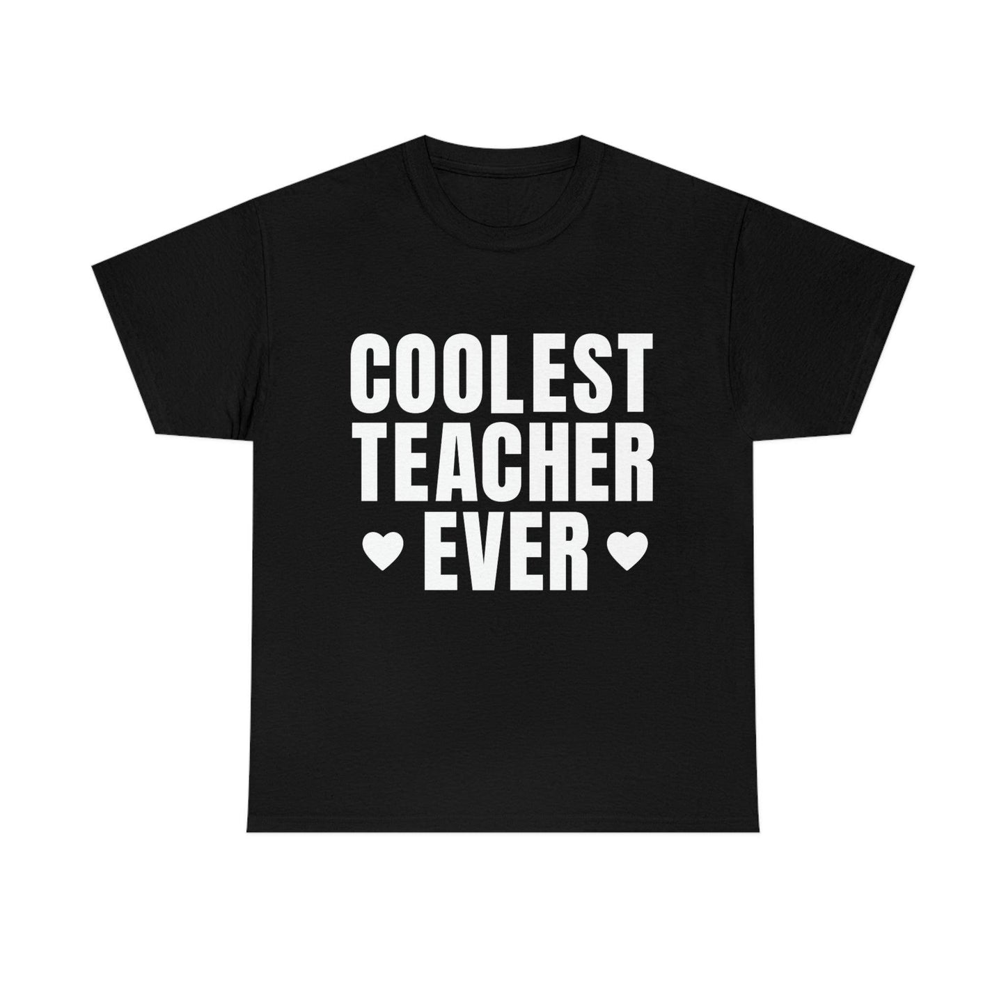 Coolest Teacher Ever Tee - Giftsmojo