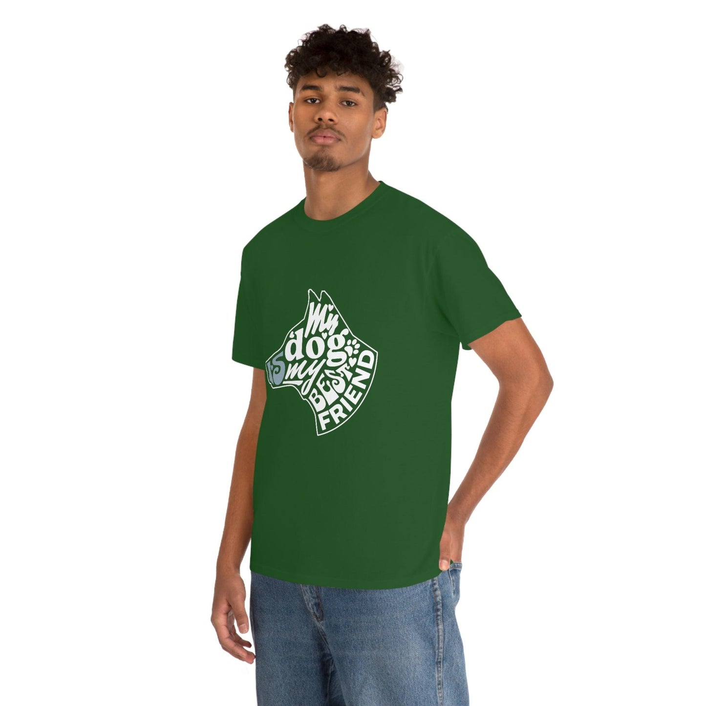 My Dog is My Best Friend Tee - Giftsmojo