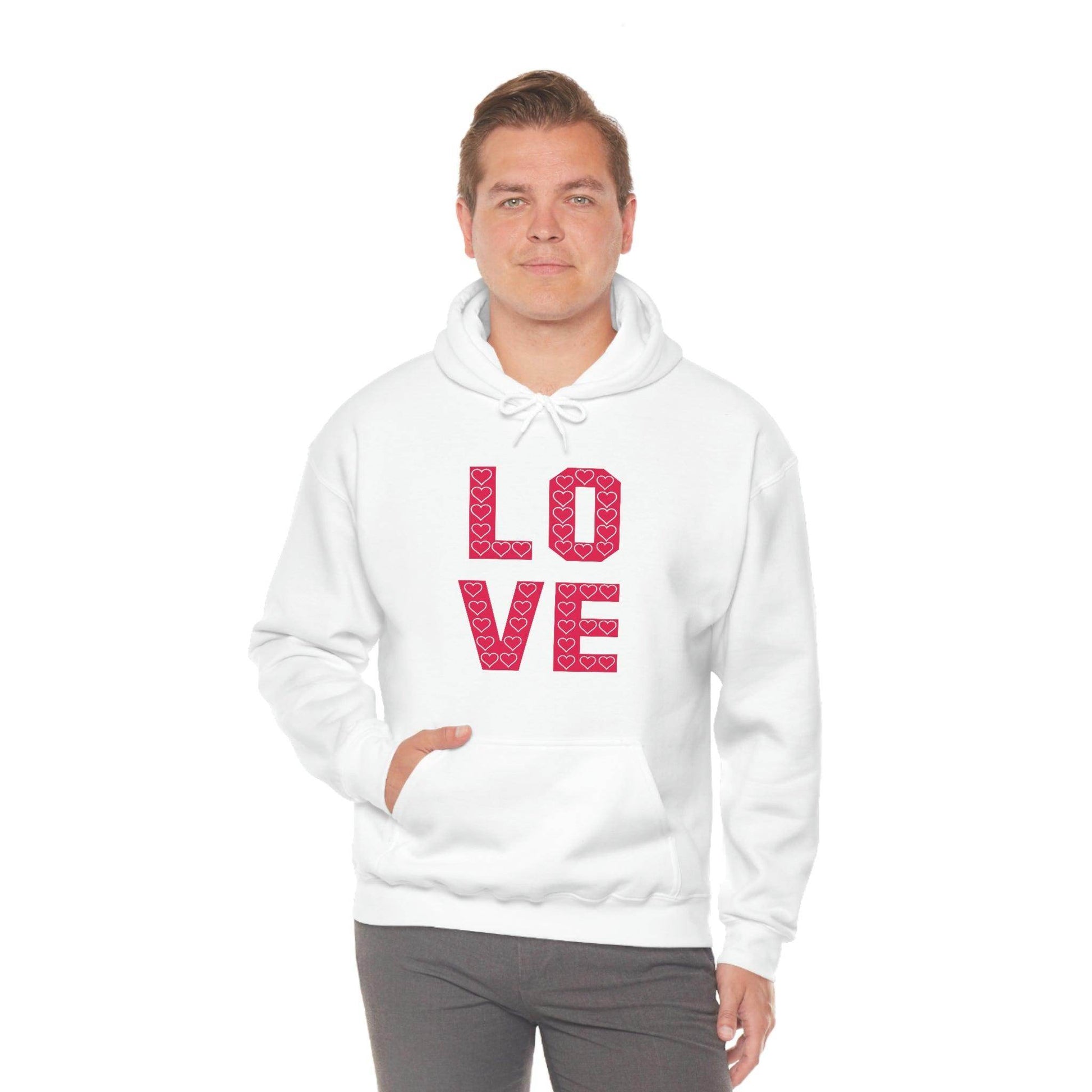 Love Hooded sweatshirt - Giftsmojo