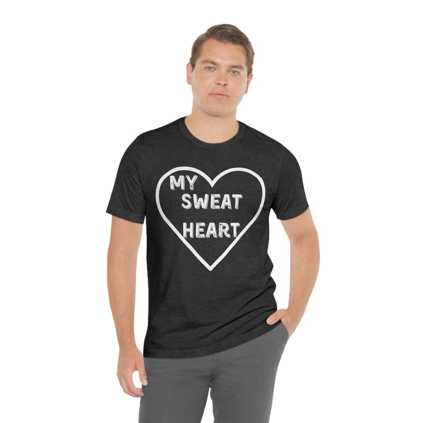 My Sweat Heart - Love shirt - Gift for wife - Gift for Husband - Gift for Girlfriend and Boyfriend - Giftsmojo