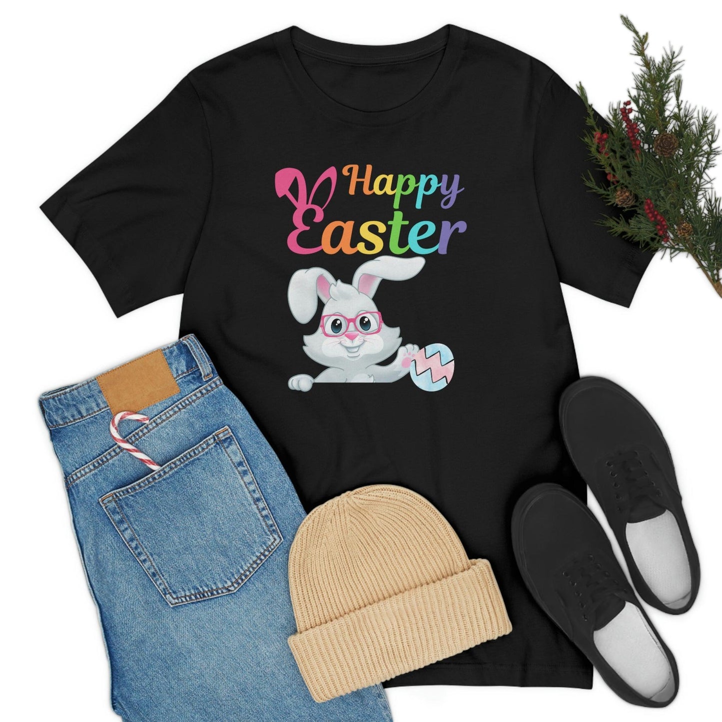 Happy Easter Bunny Tshirt Easter Gift women Easter Shirt Men Easter shirt Easter egg