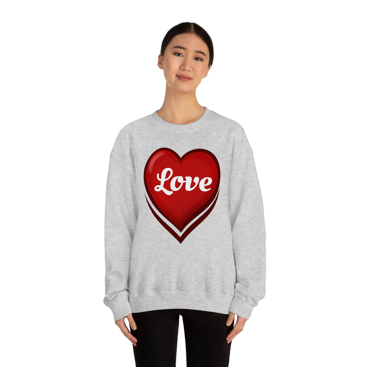 Love Sweatshirt, Valentine's Gift, - Giftsmojo