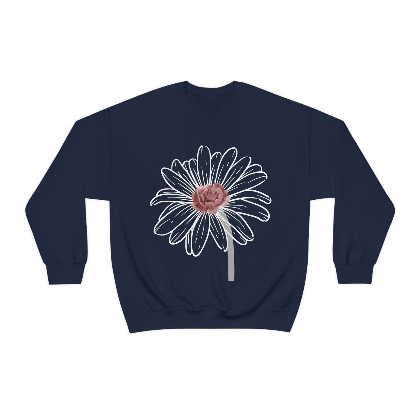 Floral Sweatshirt, Wildflower Sweatshirt, Flower sweatshirt, Wild Flowers - Giftsmojo