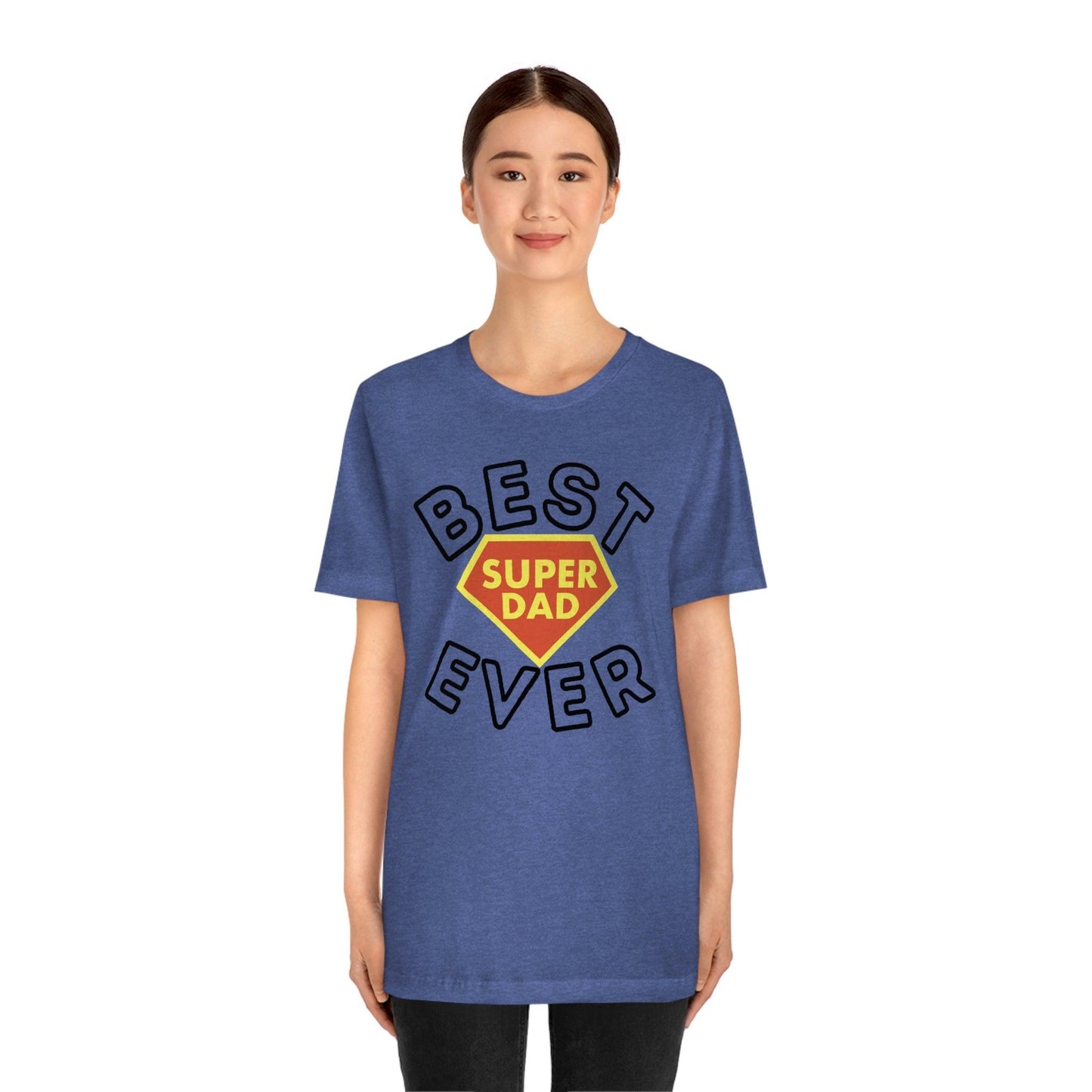 Dad Gift - Best Dad Gift - Best Super Dad Ever Shirt -Dad Shirt - Funny Fathers Gift - Husband Gift - Funny Dad Tshirt - Dad Birthday Gift - Giftsmojo
