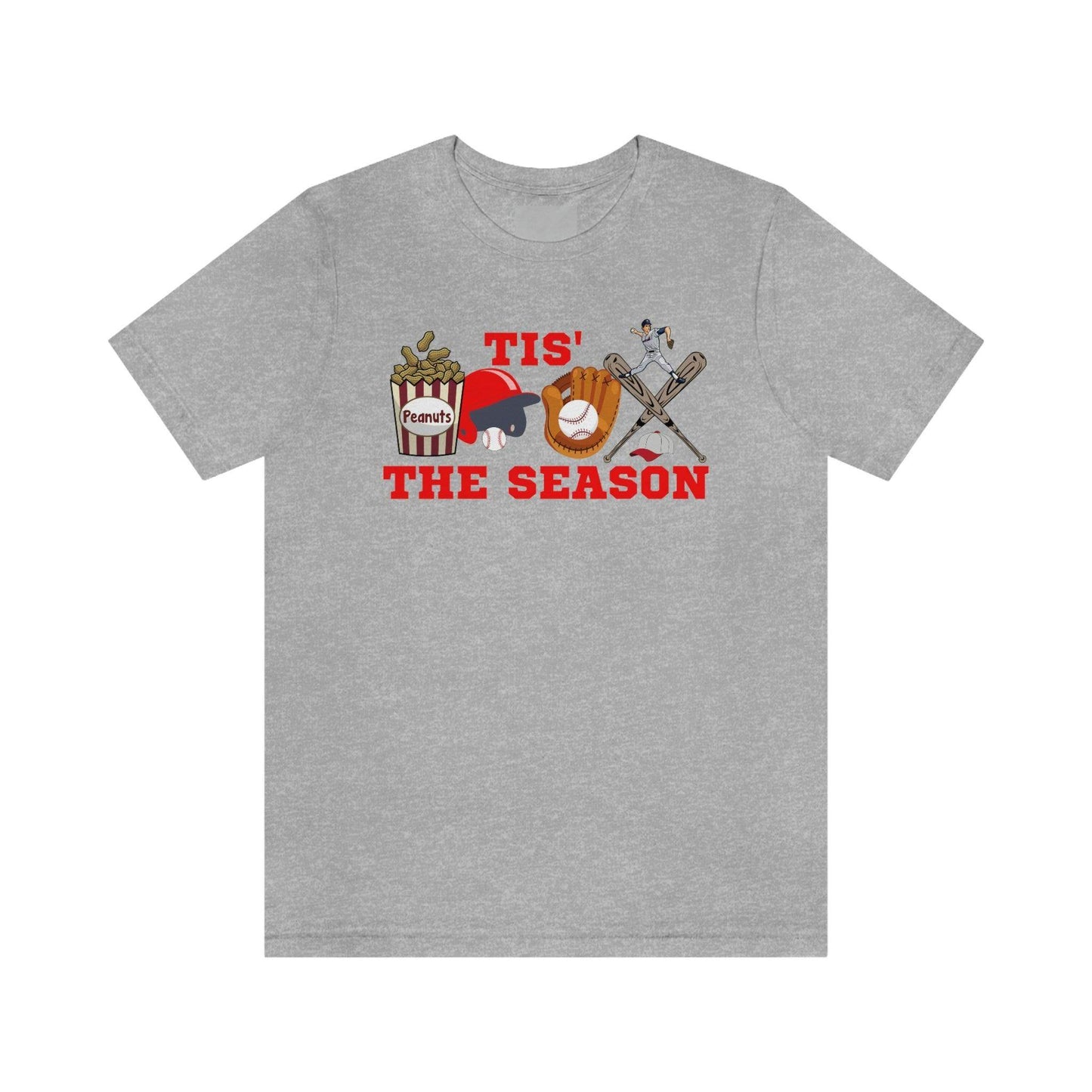 Tis the season Baseball shirt baseball tee baseball tshirt - sport shirt Baseball Mom shirt, Baseball Mama shirt, gift for him gameday shirt - Giftsmojo