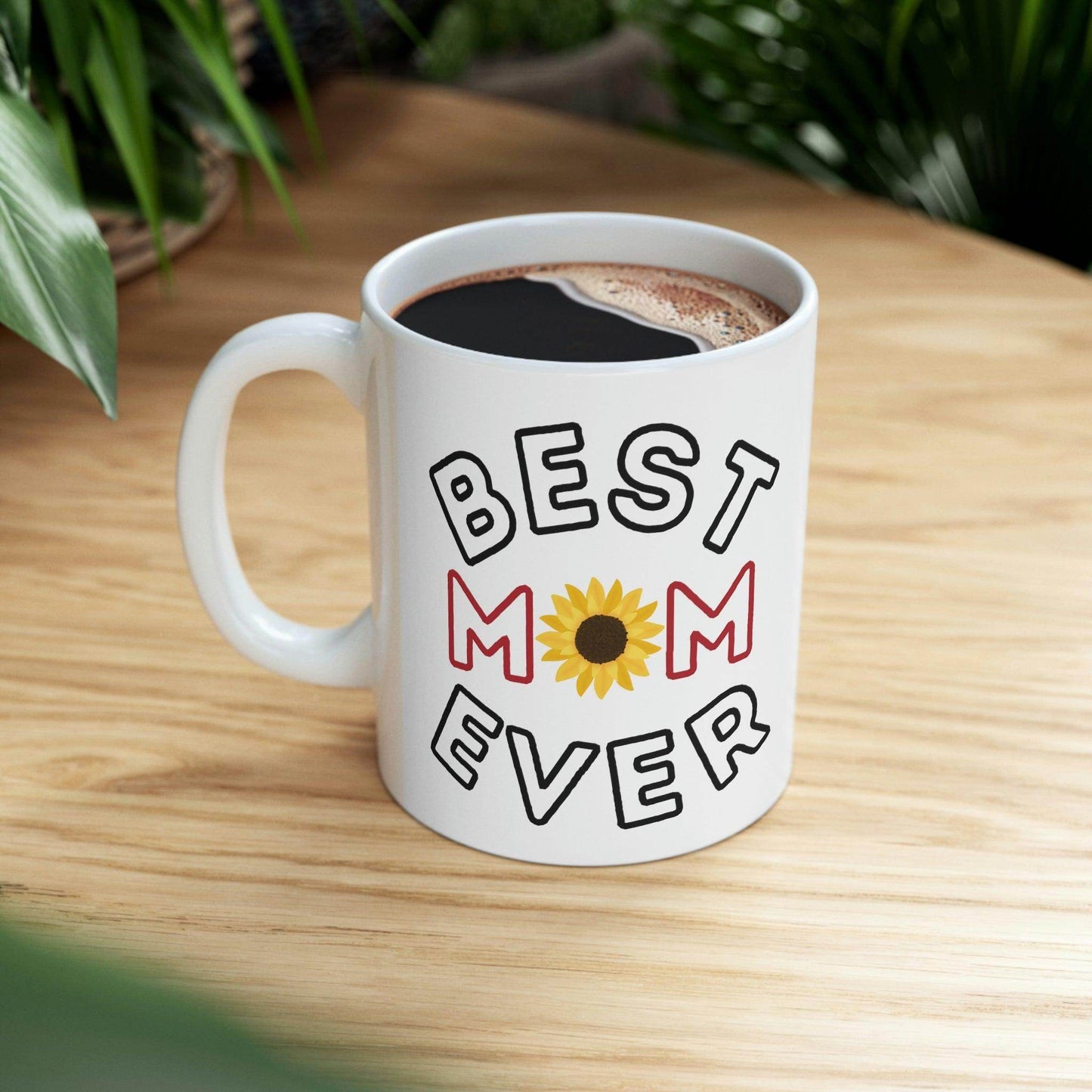 Best Mom Ever Mug, gift for mom on mothers day, Birthday gift for mom, gift for her, coffee mug for her, hot cocoa mug, gift for coffee lover - Giftsmojo