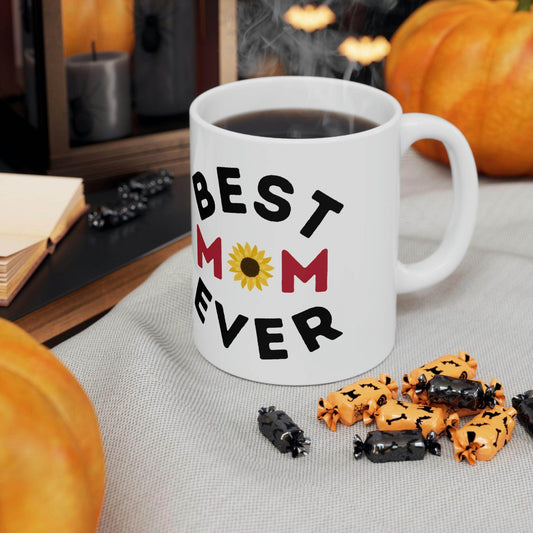 Best Mom Ever Mug, gift for mom on mothers day, Birthday gift for mom, gift for her, coffee mug for her, hot cocoa mug, gift for coffee lover - Giftsmojo