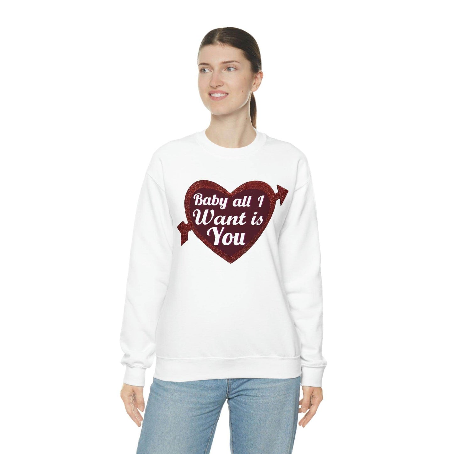 Baby all I want is You Sweatshirt - Giftsmojo