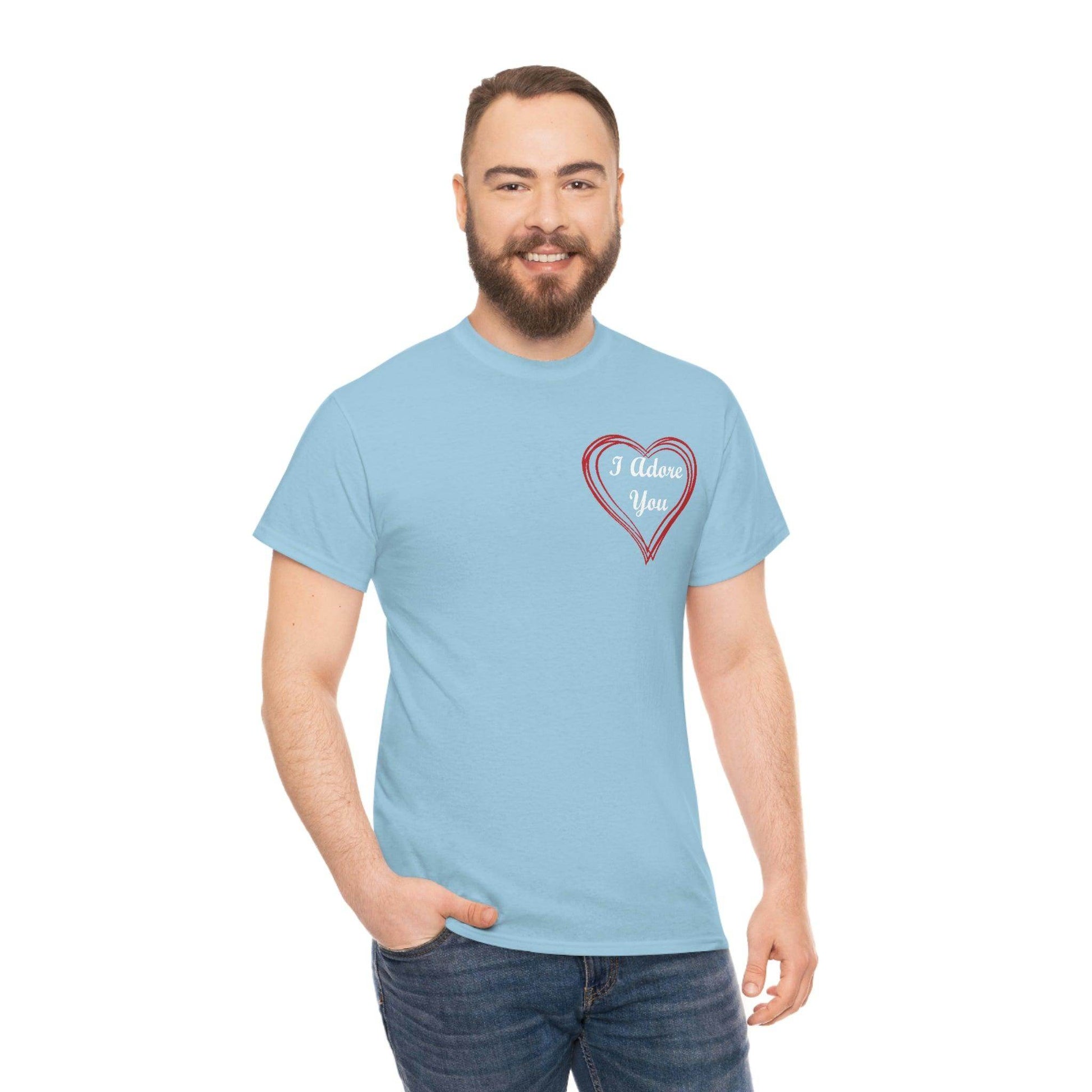 I Adore You T-shirt - Giftsmojo