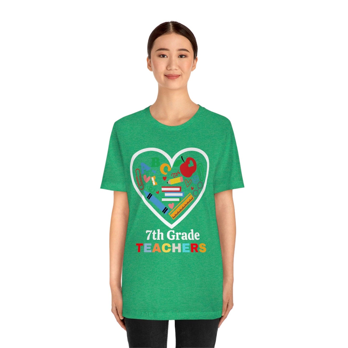 Love 7th Grade Teacher Shirt - Teacher Appreciation Shirt - Gift for Teachers - 7th Grade shirt