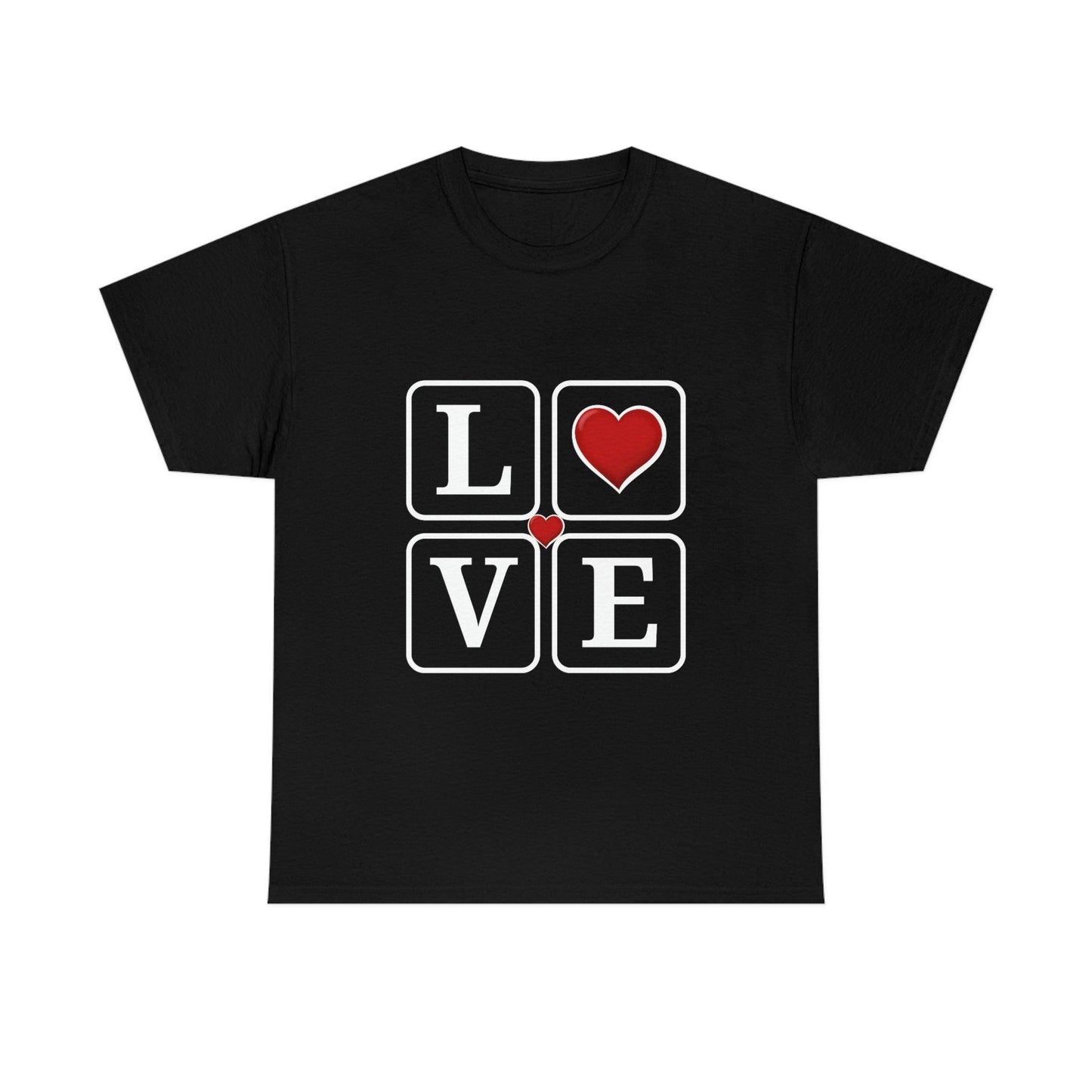 Love square Hearts Shirt, Great Gift for Valentine's day, birthday, engagement, anniversary and many more - Giftsmojo