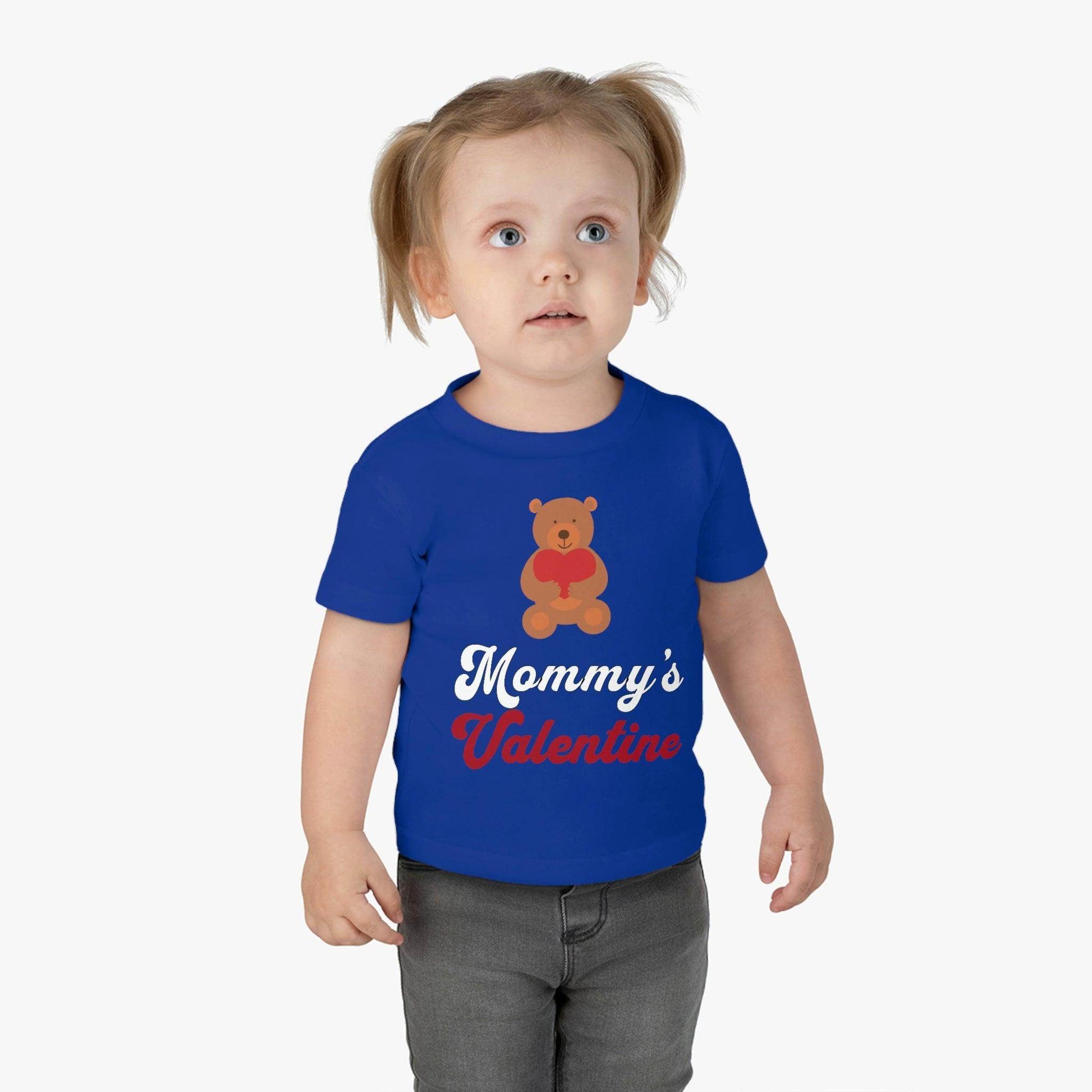 Mommy's Valentine - valentine shirt for kids - Giftsmojo