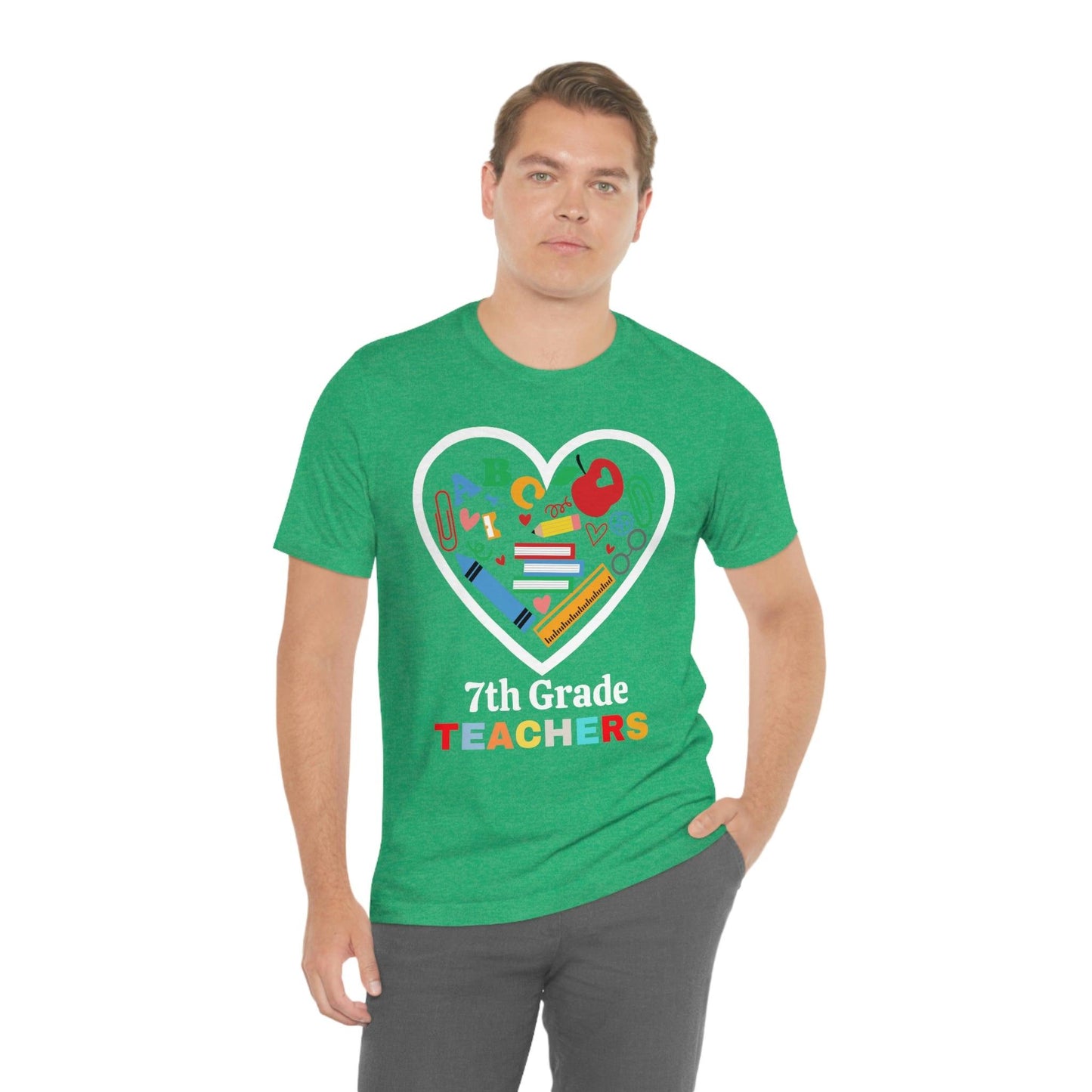 Love 7th Grade Teacher Shirt - Teacher Appreciation Shirt - Gift for Teachers - 7th Grade shirt