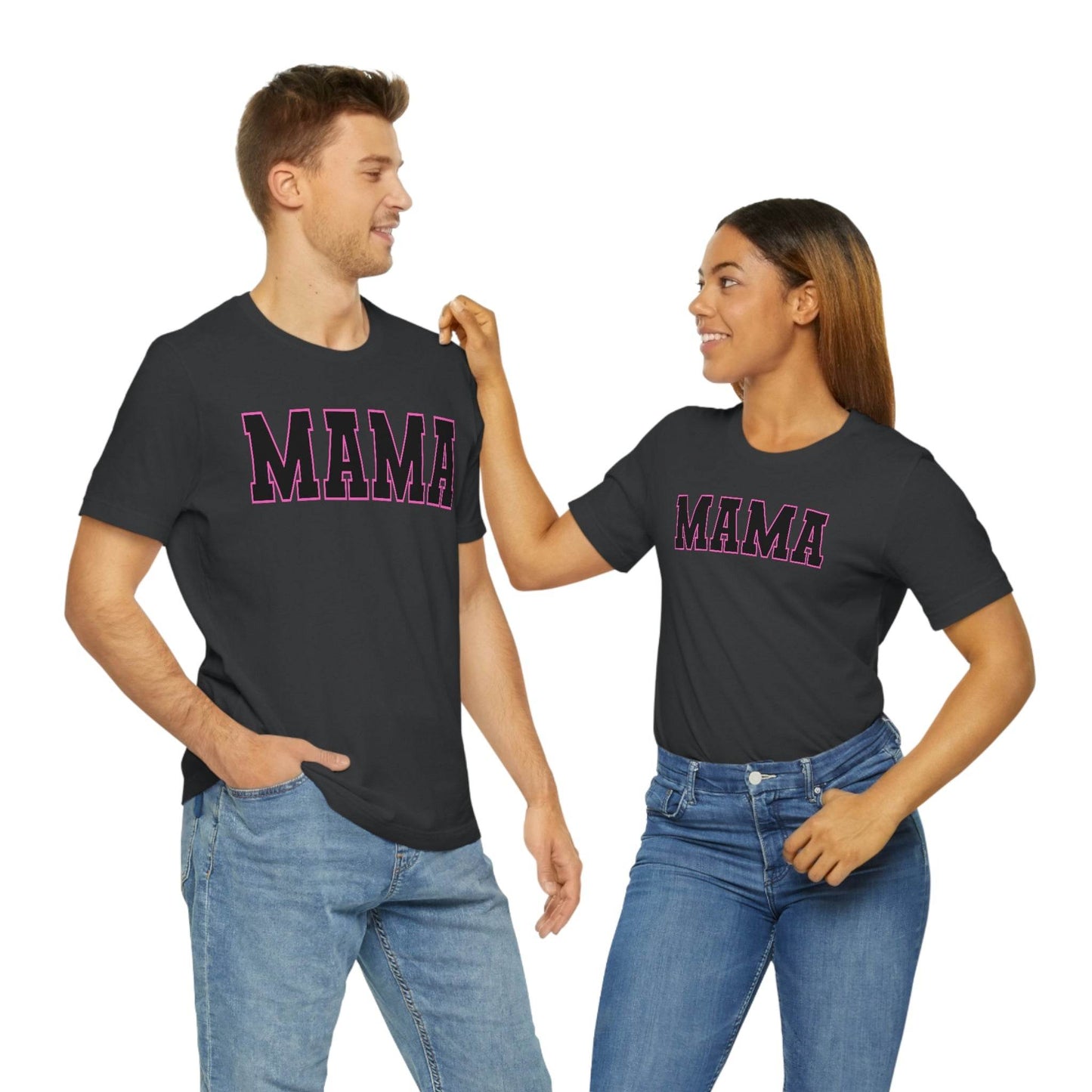 Cute Mama shirt mom shirt gift for her - mothers day shirt mothers day gift mom life shirt - retro mama shirt boy mama shirt mama t-shirt - Giftsmojo