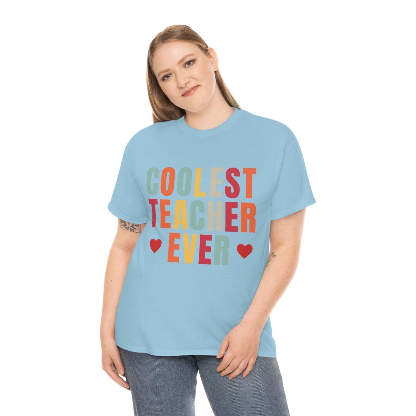 Coolest Teacher Ever T-Shirt - teacher gift - teacher appreciation