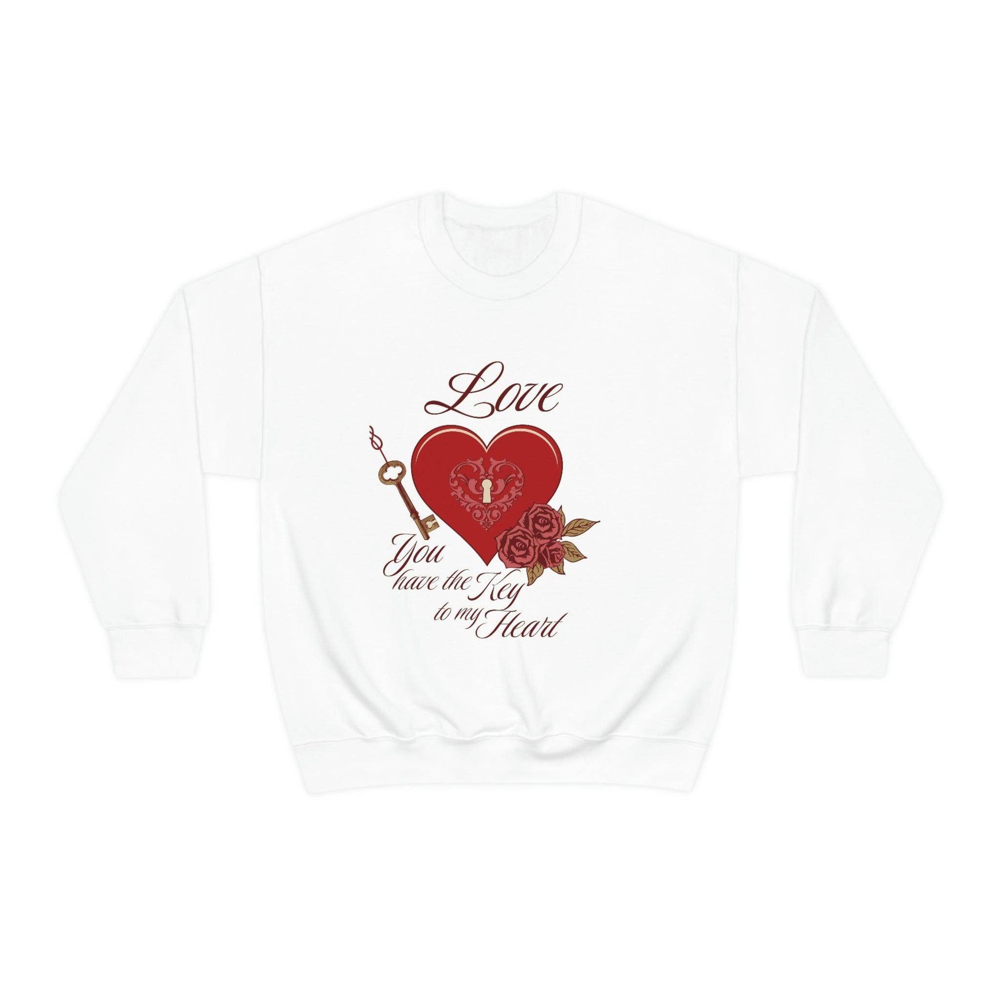 Love you have the key to my heart Sweatshirt - Giftsmojo