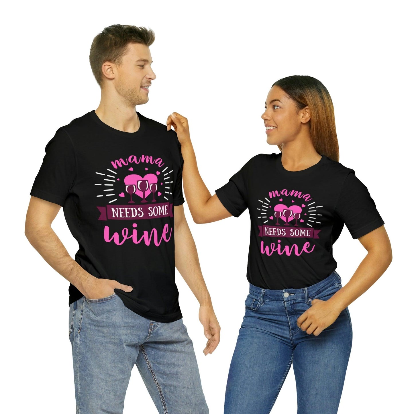 Mama Needs Some Wine Shirt, Wine Shirt, Gift For Mom, Drinking Shirt, Gift For Wife, Funny Wife Shirt, Wine Lover Shirt, Funny Mom Shirt - Giftsmojo