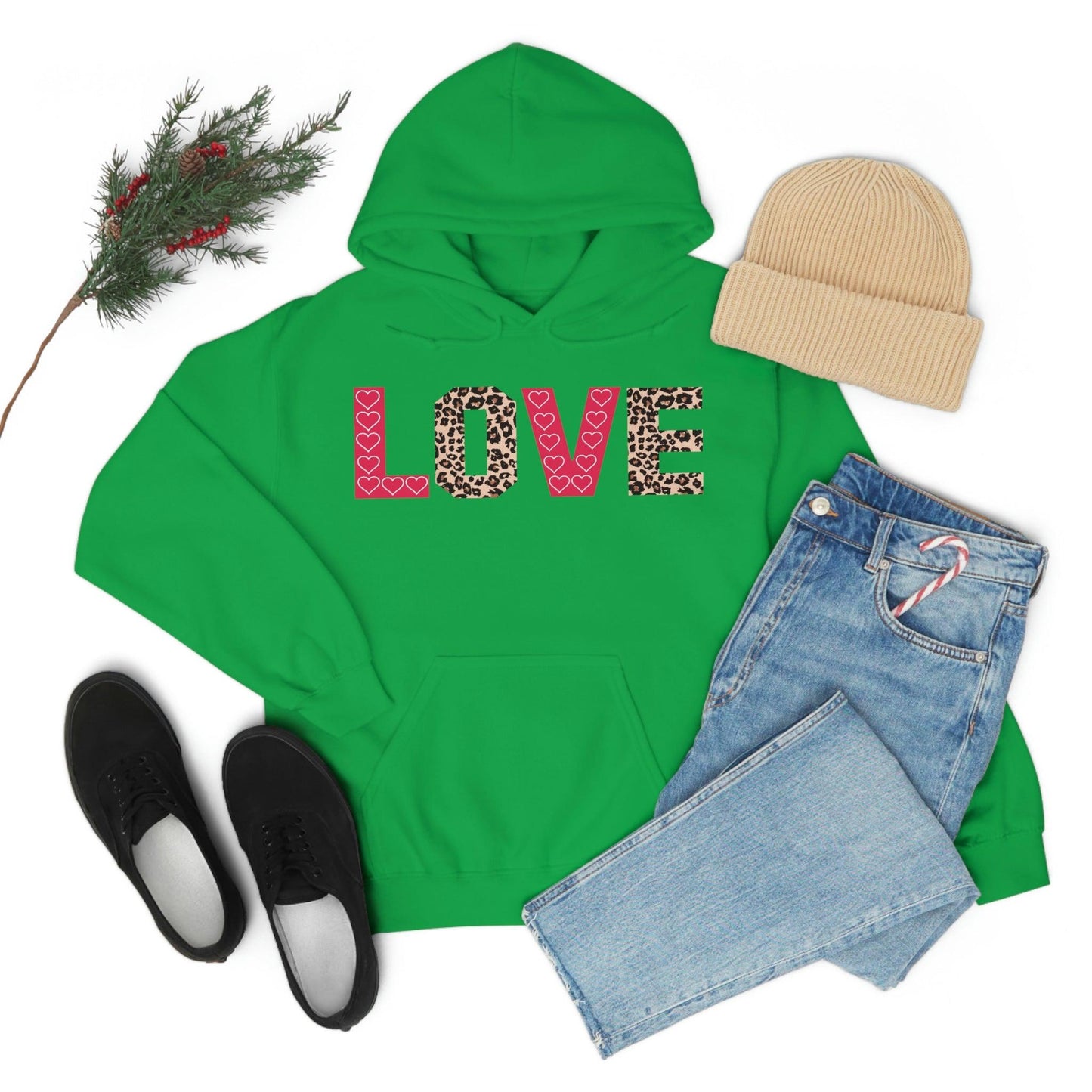 Love Hooded Sweatshirt - Giftsmojo