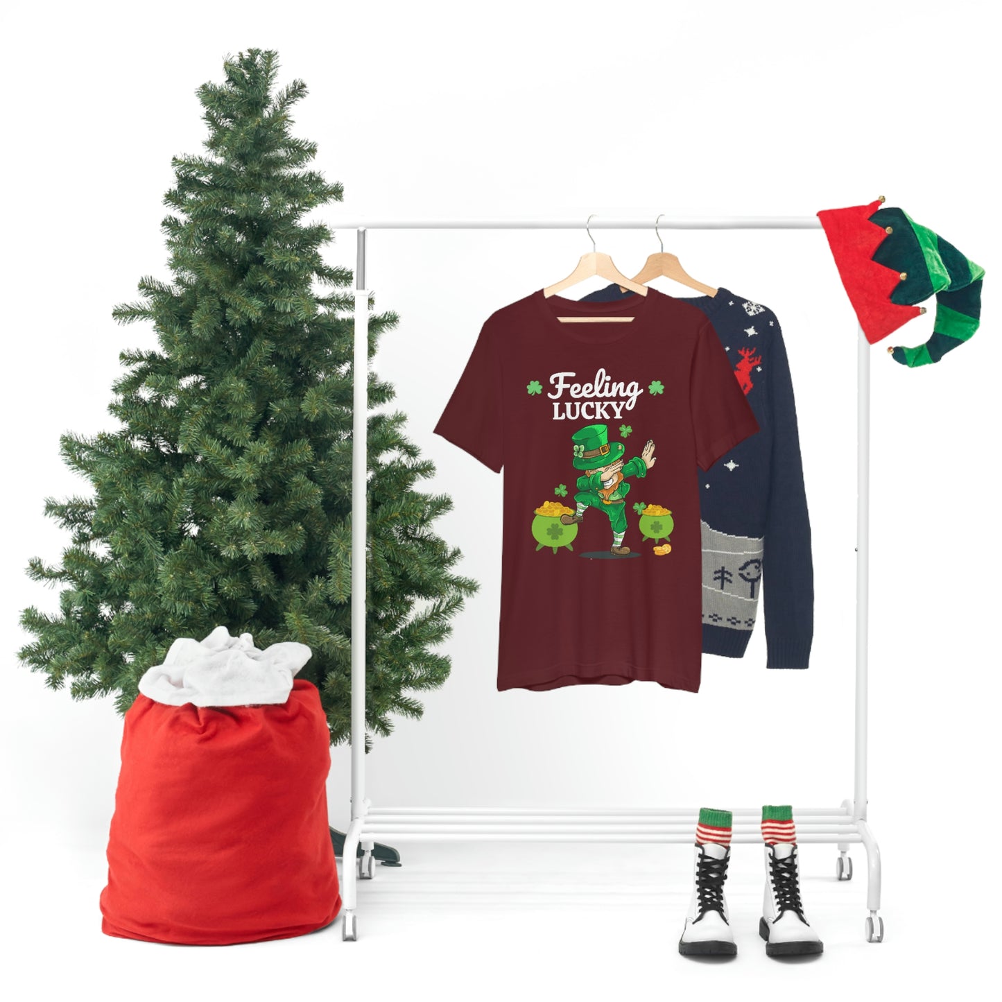 Feeling Lucky St Patrick's Day shirt - Shamrock shirt - shenanigans shirt St Paddys day Shirt - St Patricks day gift