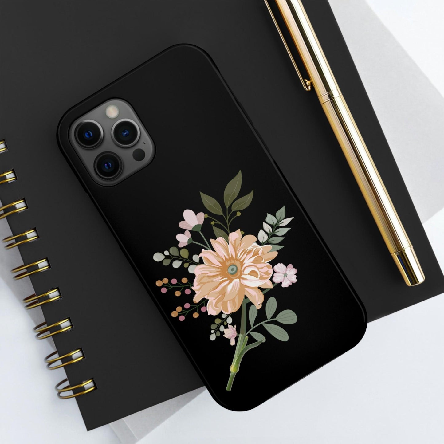 Floral Phone case, Tough Phone Cases, Mom Phone Case fit for iPhone 14 Pro, 13, 12, 11 Pro Max, Xr, Xs, 8+, 7, And Samsung S6