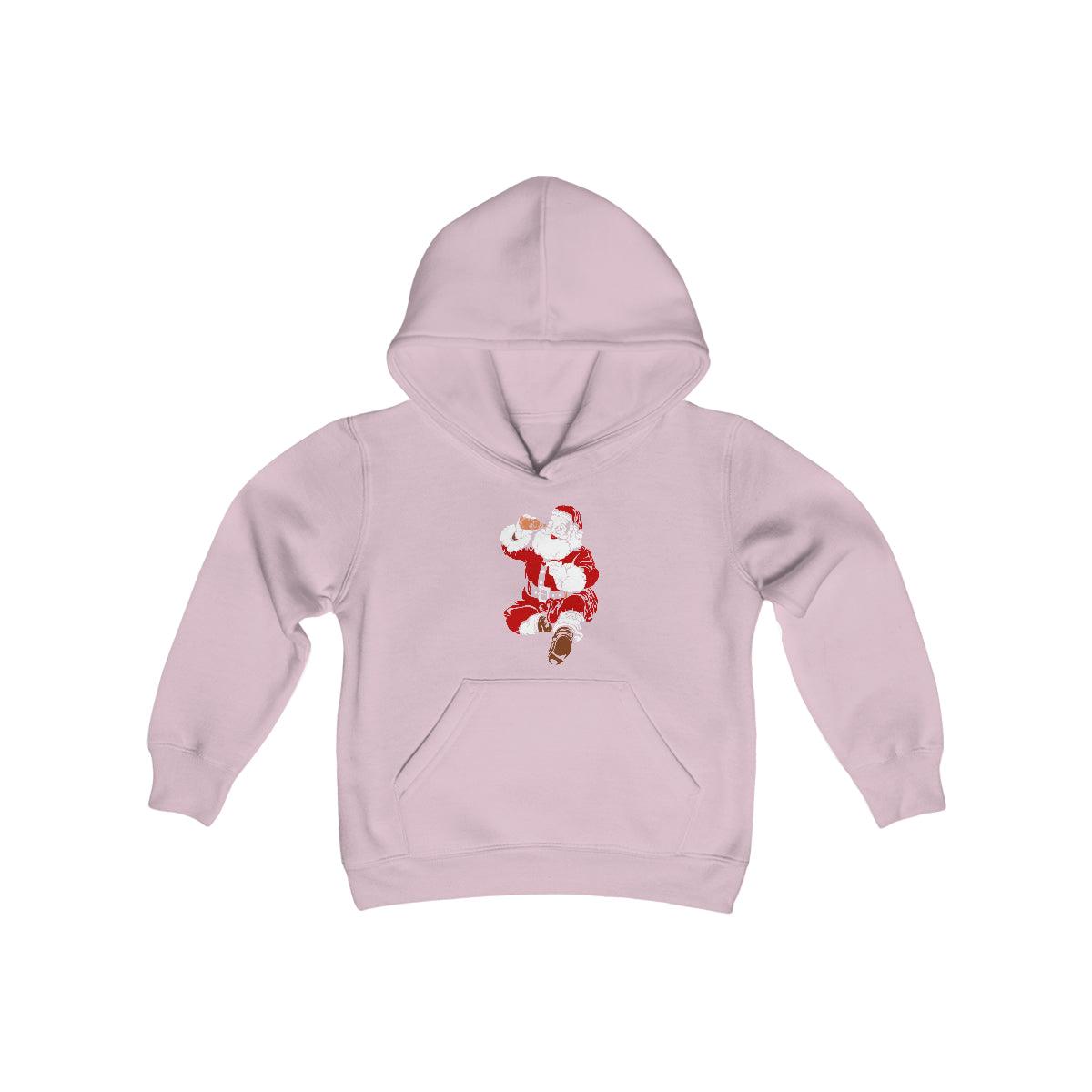 Naughty Santa Youth Heavy Blend Hooded Sweatshirt