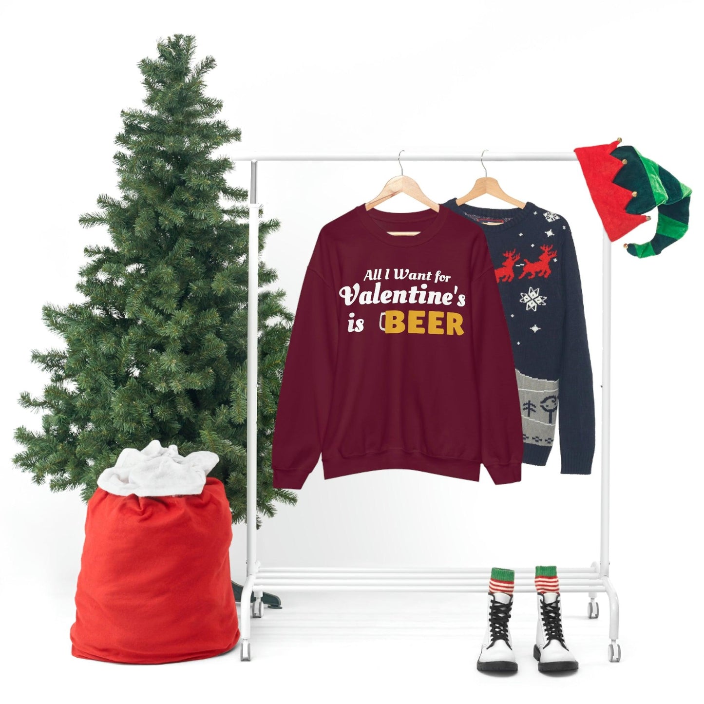 All I want for Valentine's is Beer Sweatshirt
