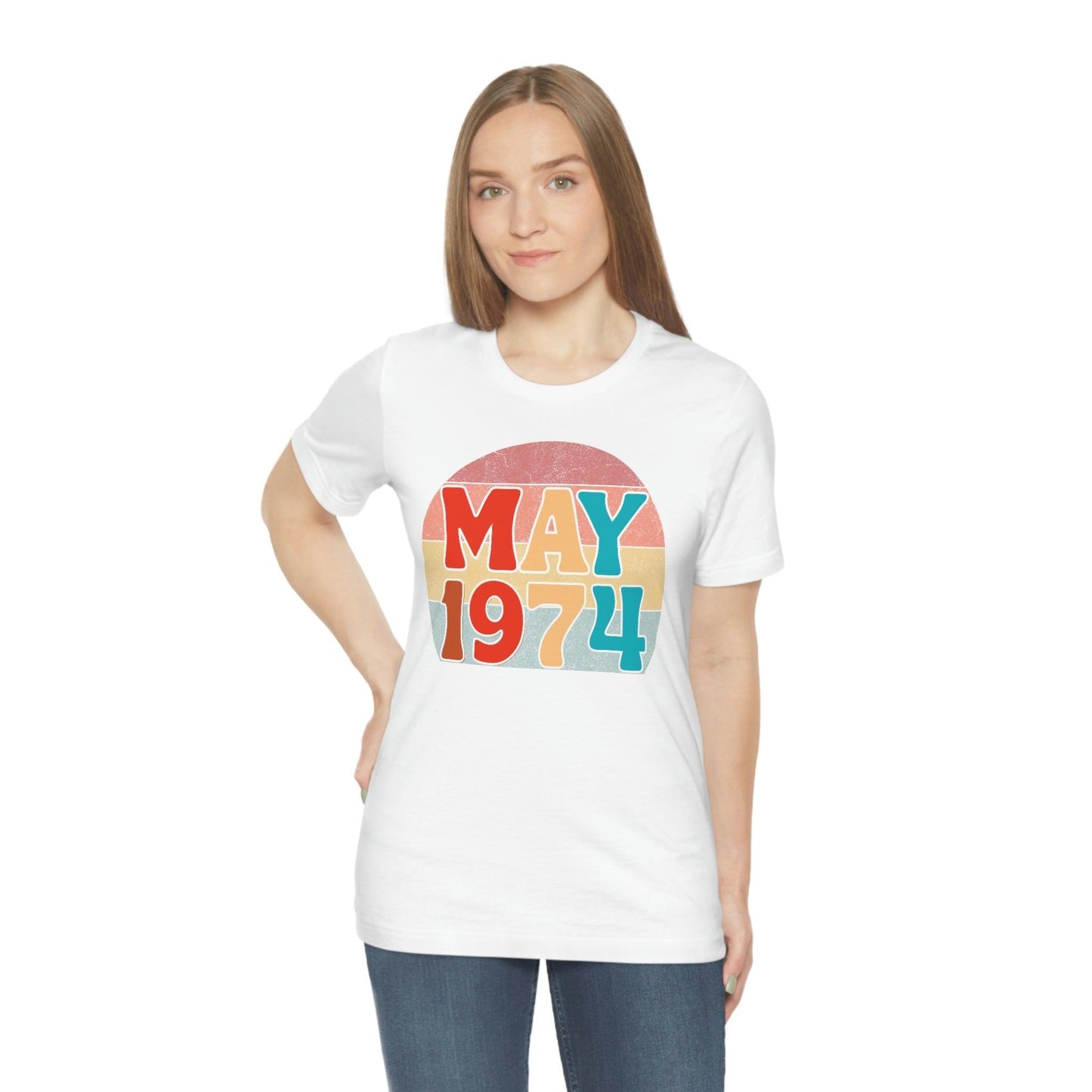49th Birthday Shirt, 1974 Shirt, 49th Birthday Tee, Vintage 1974 Shirt, 49th Birthday Gifts, 1974 Birthday Shirt, 49th Birthday Gift - Giftsmojo