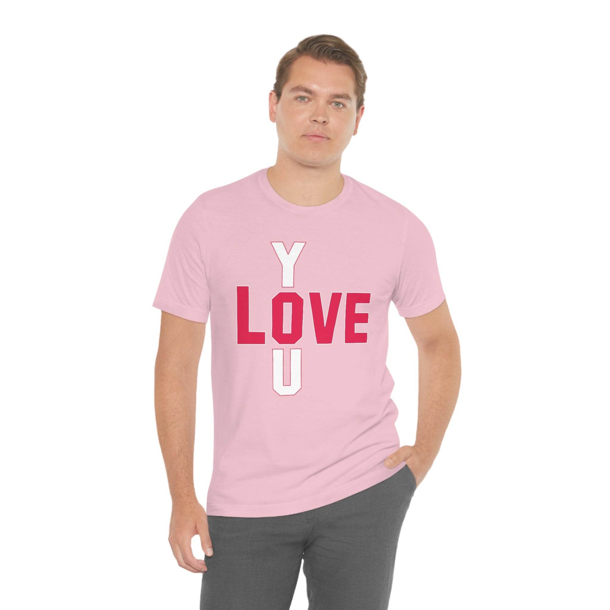Love you Tshirt - Giftsmojo