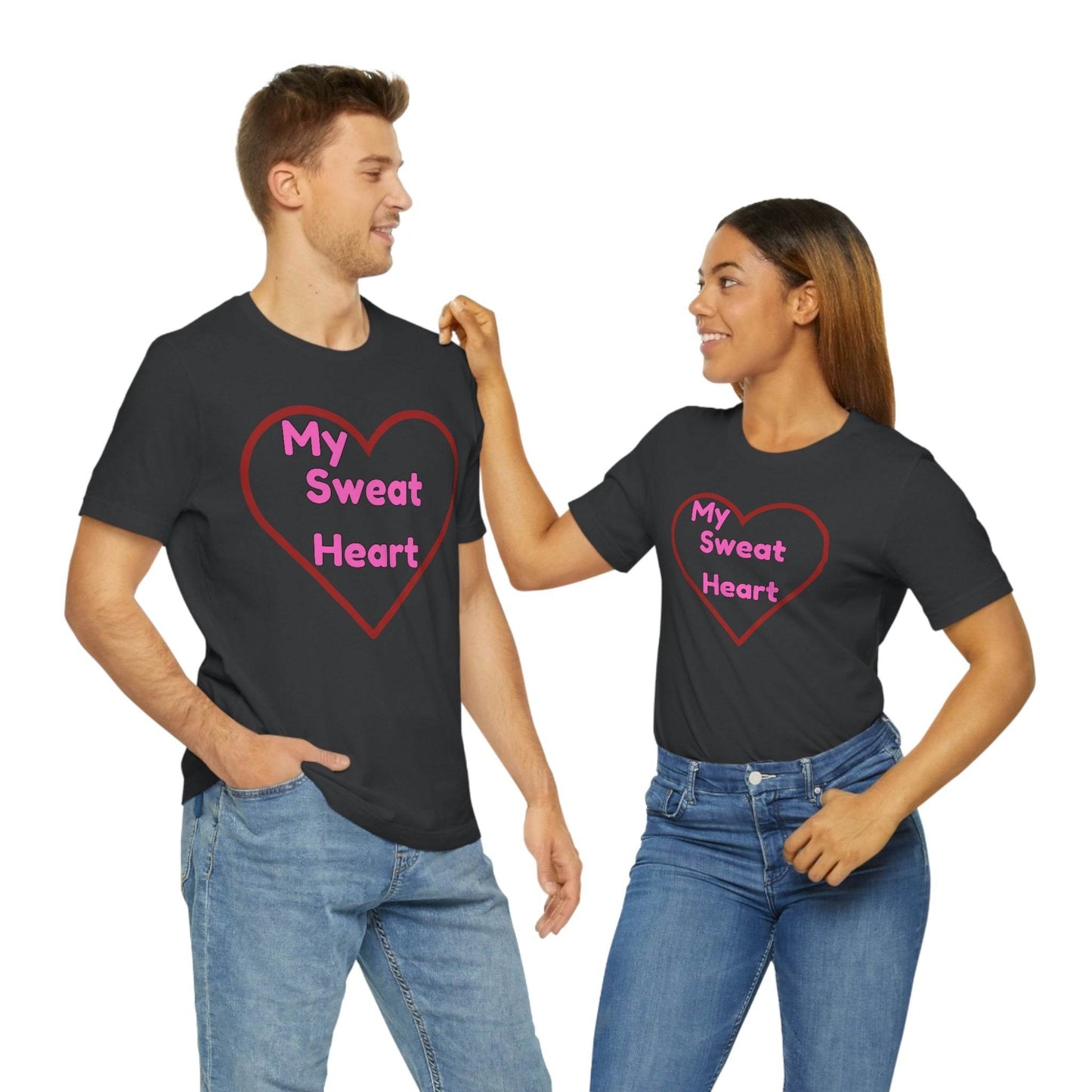 My Sweat Heart - Love shirt - Gift for wife - Gift for Husband - Gift for Girlfriend and Boyfriend - Giftsmojo