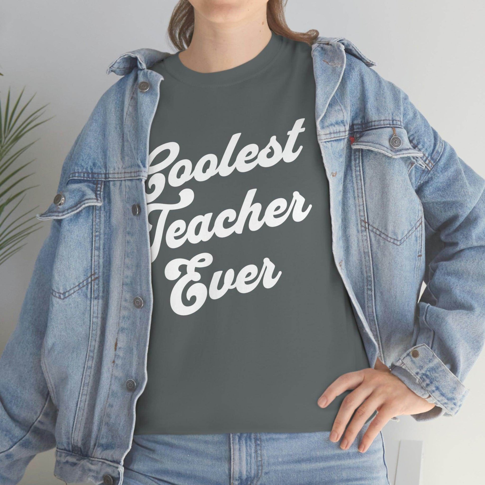 Coolest Teacher Ever Shirt - Giftsmojo