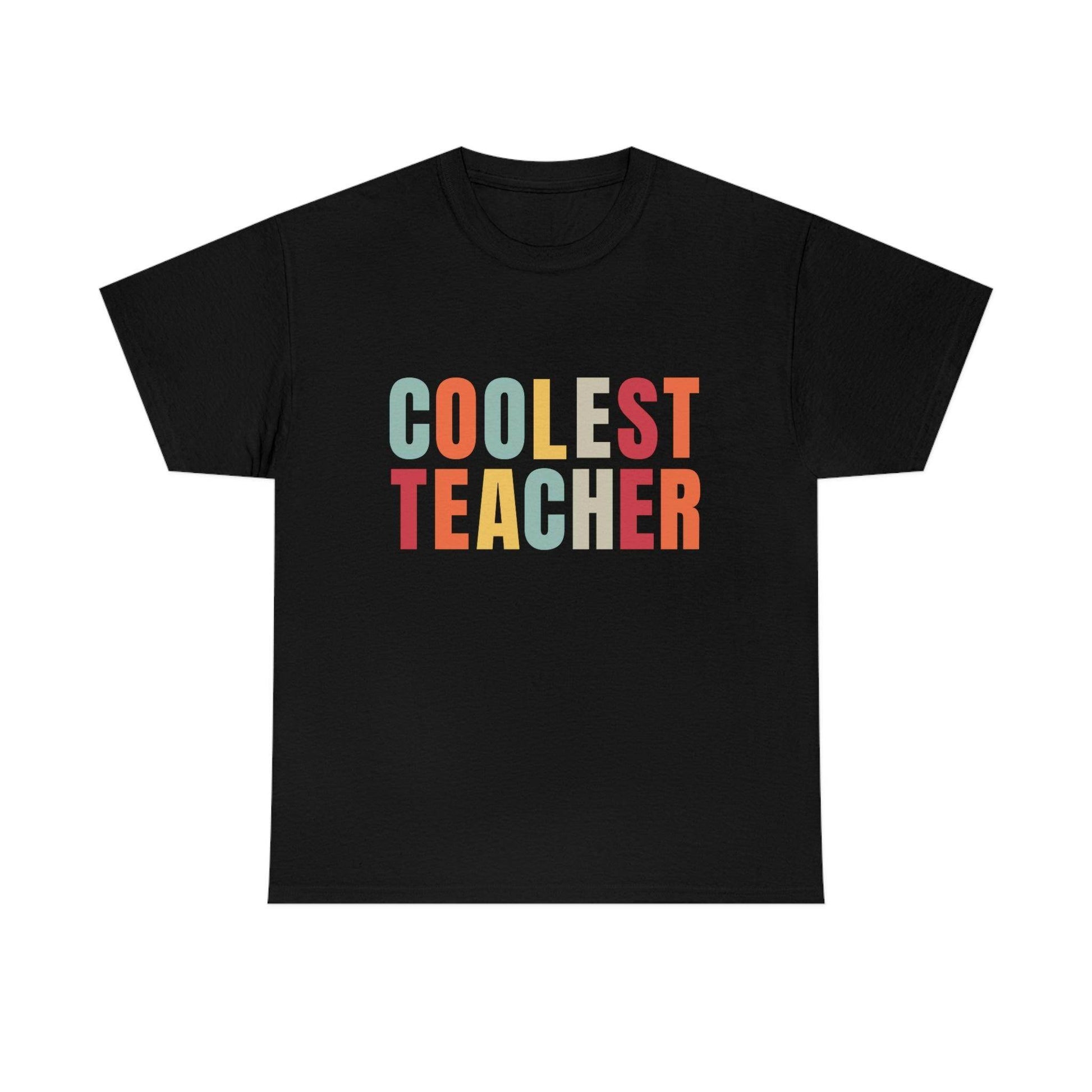 Teacher appreciation gift - Coolest Teacher Shirt - Teacher shirt - Giftsmojo