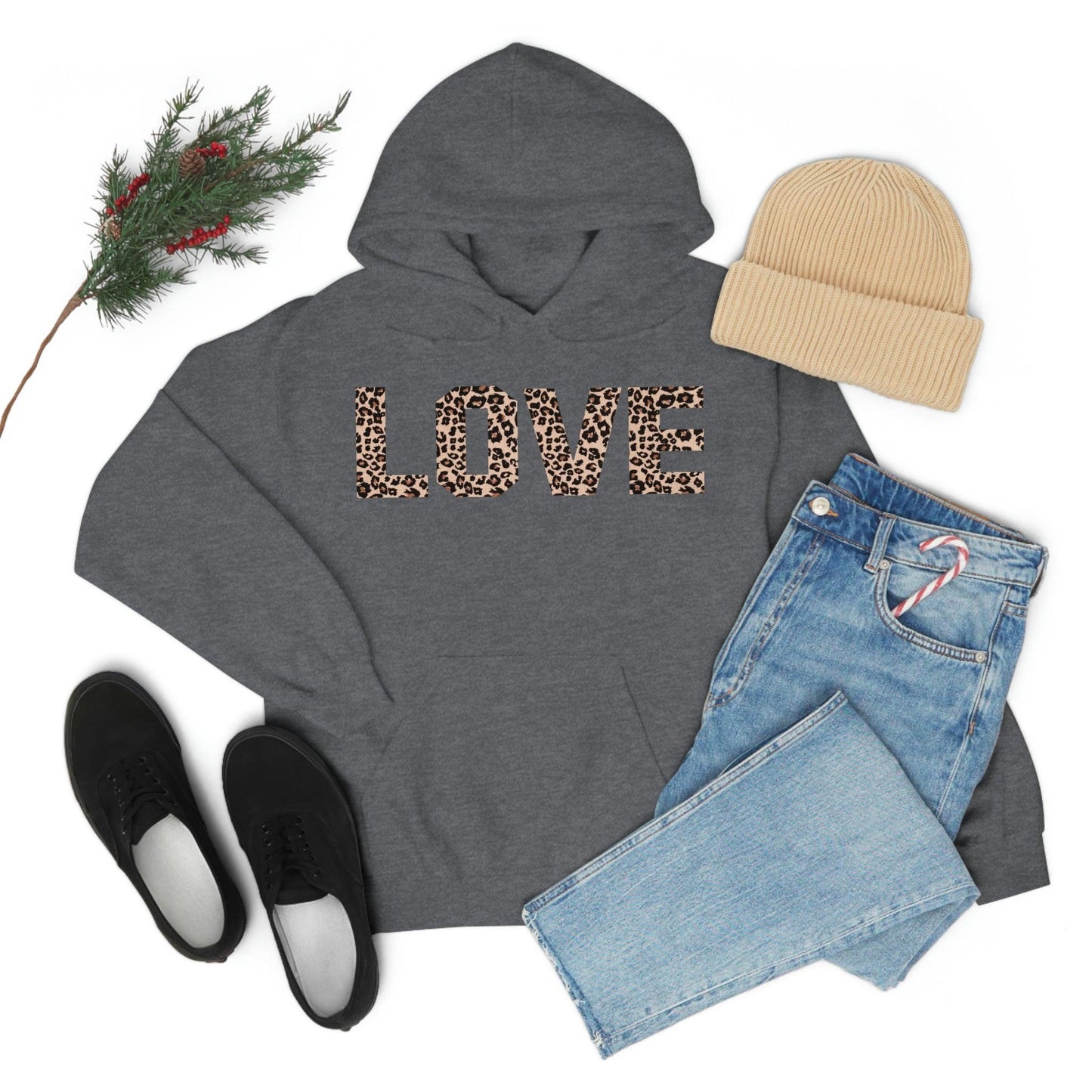 Leopard print Hooded Sweatshirt - Giftsmojo