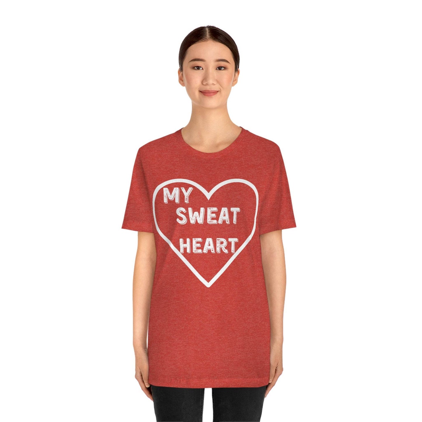 My Sweat Heart - Love shirt - Gift for wife - Gift for Husband - Gift for Girlfriend and Boyfriend - Giftsmojo