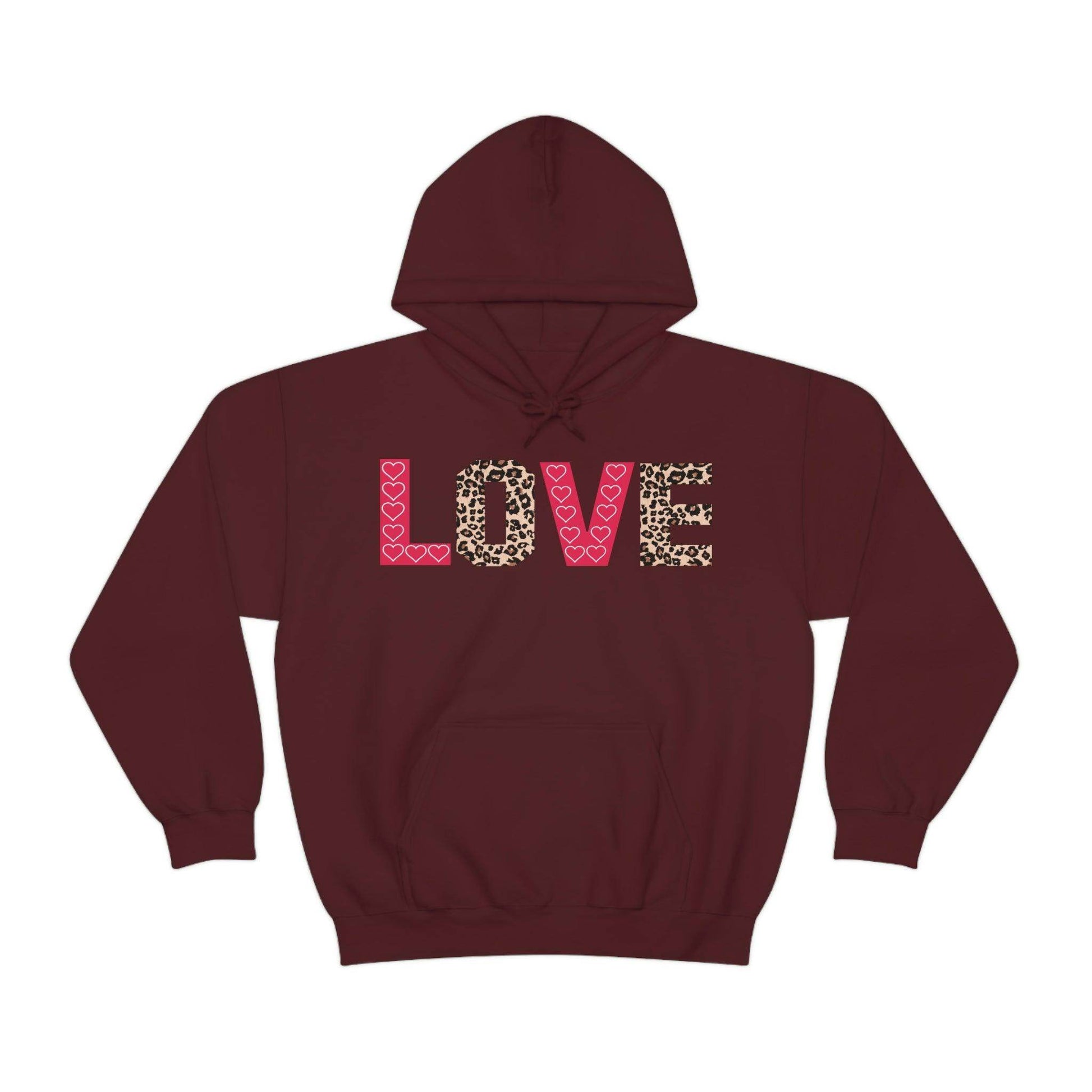 Love Hooded Sweatshirt - Giftsmojo