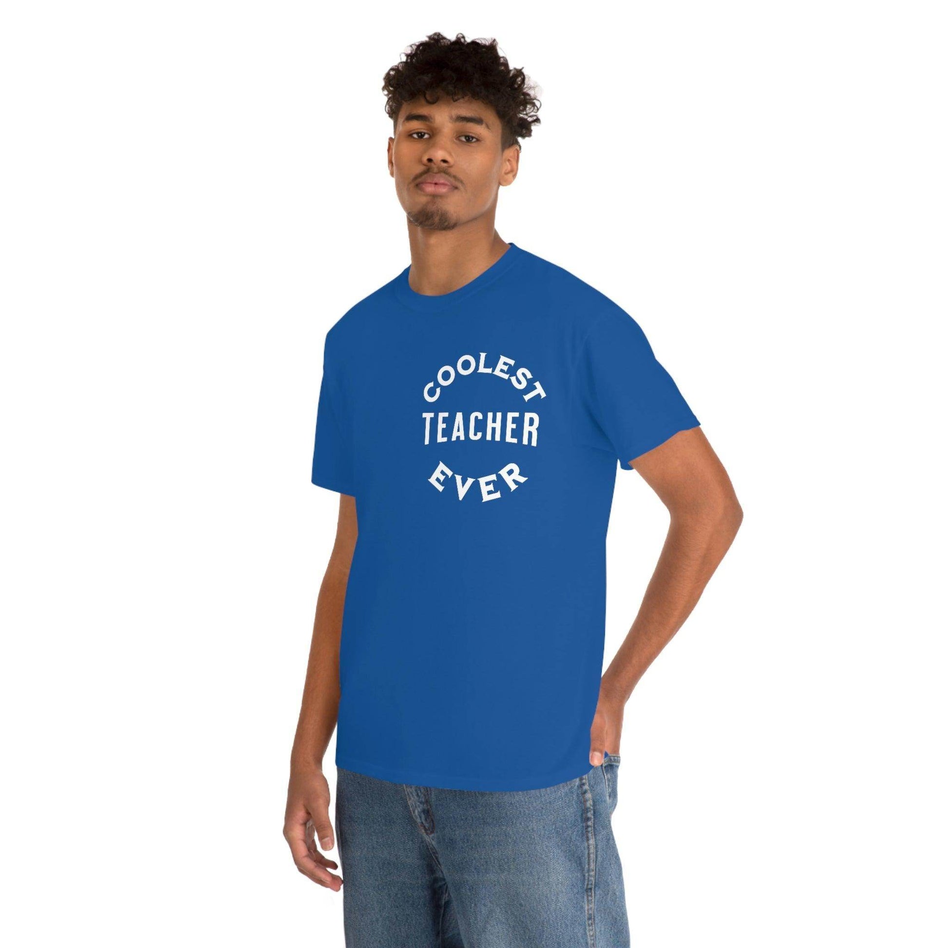 Coolest Teacher Ever Shirt - gift for teachers - teacher appreciation gift - Giftsmojo