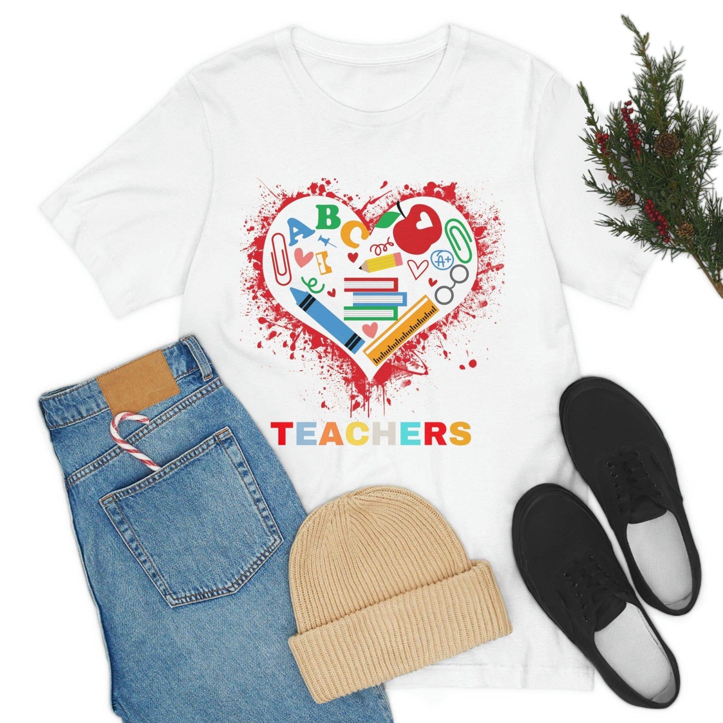 Love Teachers Shirt - Teacher Appreciation Shirt - Giftsmojo