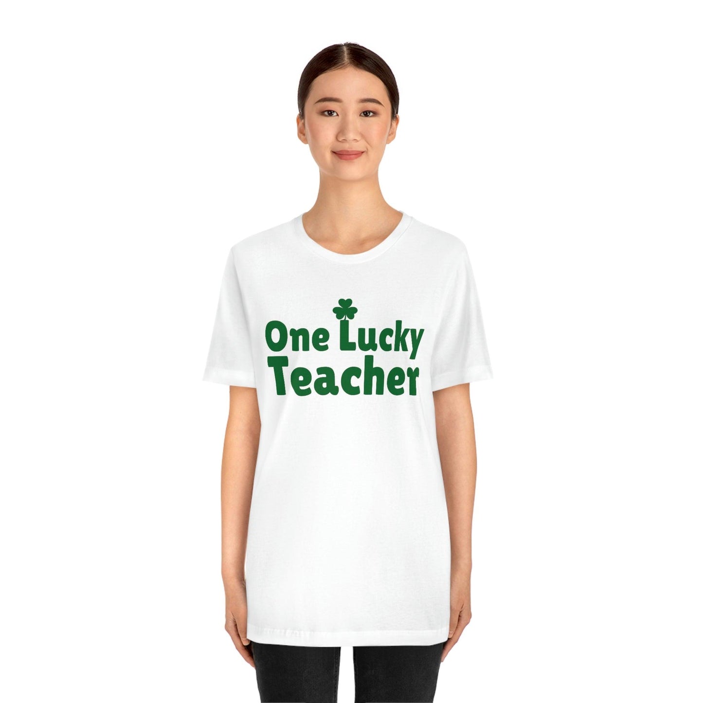 Feeling Lucky Shirt One Lucky Teacher Shirt St Patrick's Day shirt - Funny St Paddy's day Funny Shirt Shamrock shirt shenanigans shirt - Giftsmojo