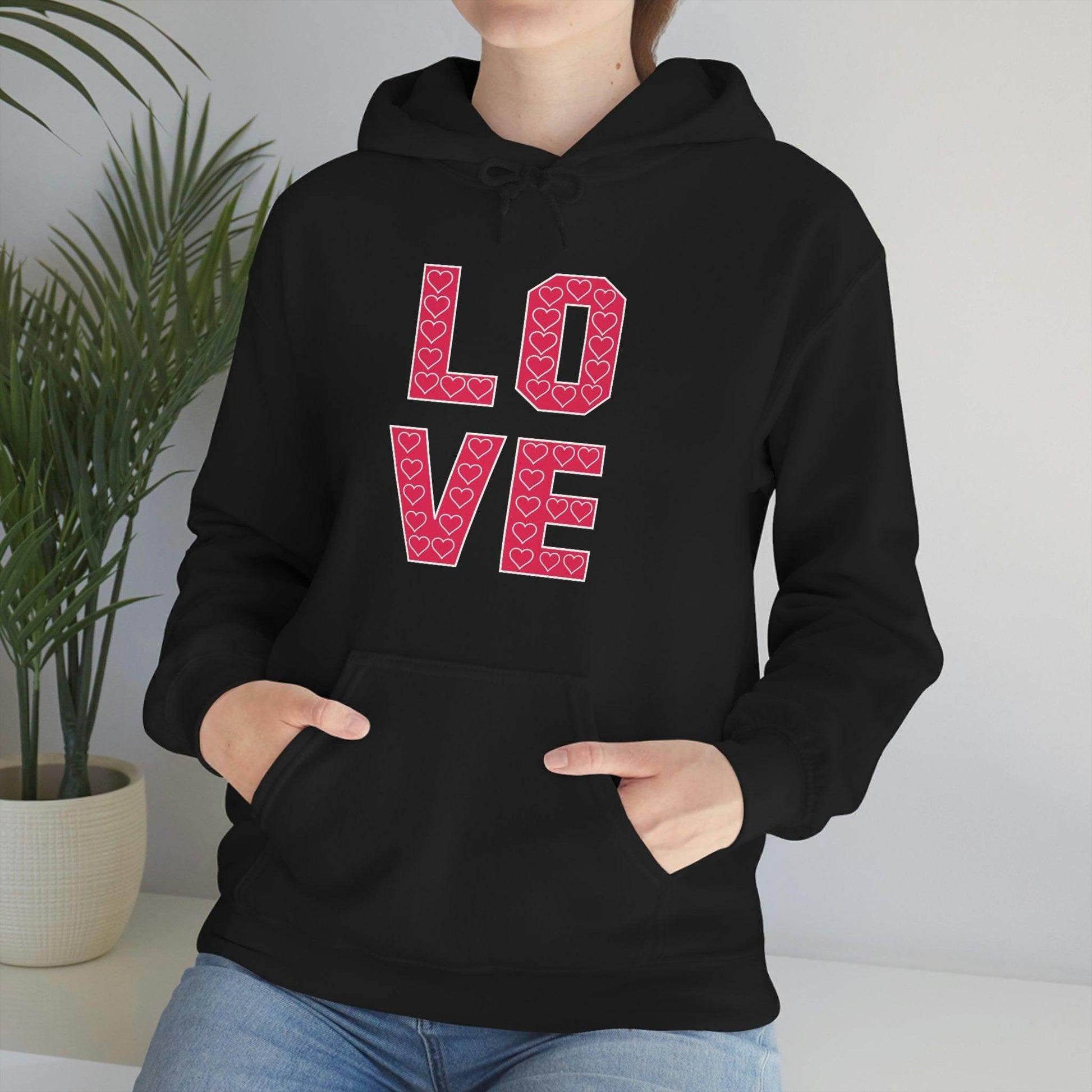 Love Hooded sweatshirt - Giftsmojo