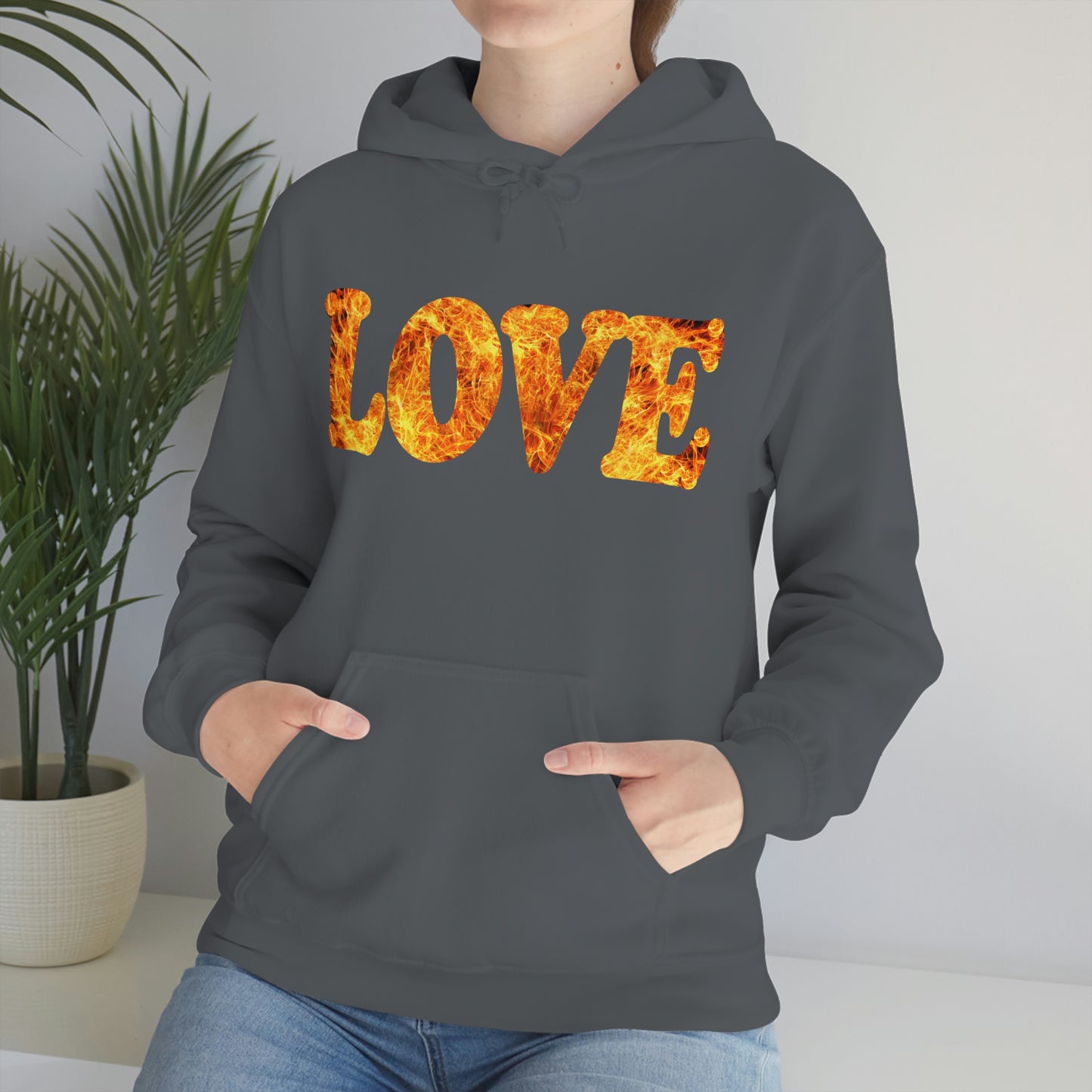 Love Fire Hooded Sweatshirt