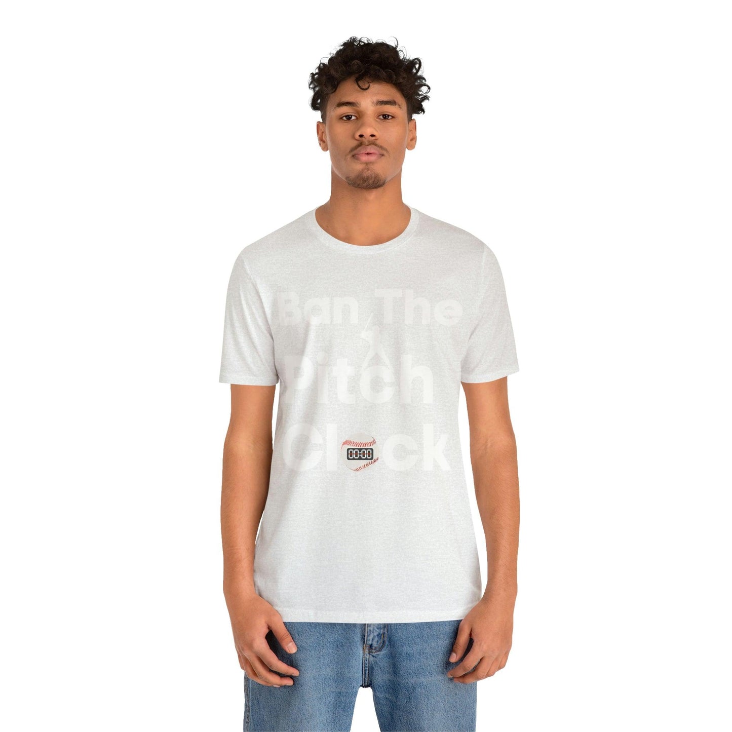 Ban The Pitch Clock in Baseball Ban Baseball Pitch Clock - Show Your Support By Wearing this shirt to the Games