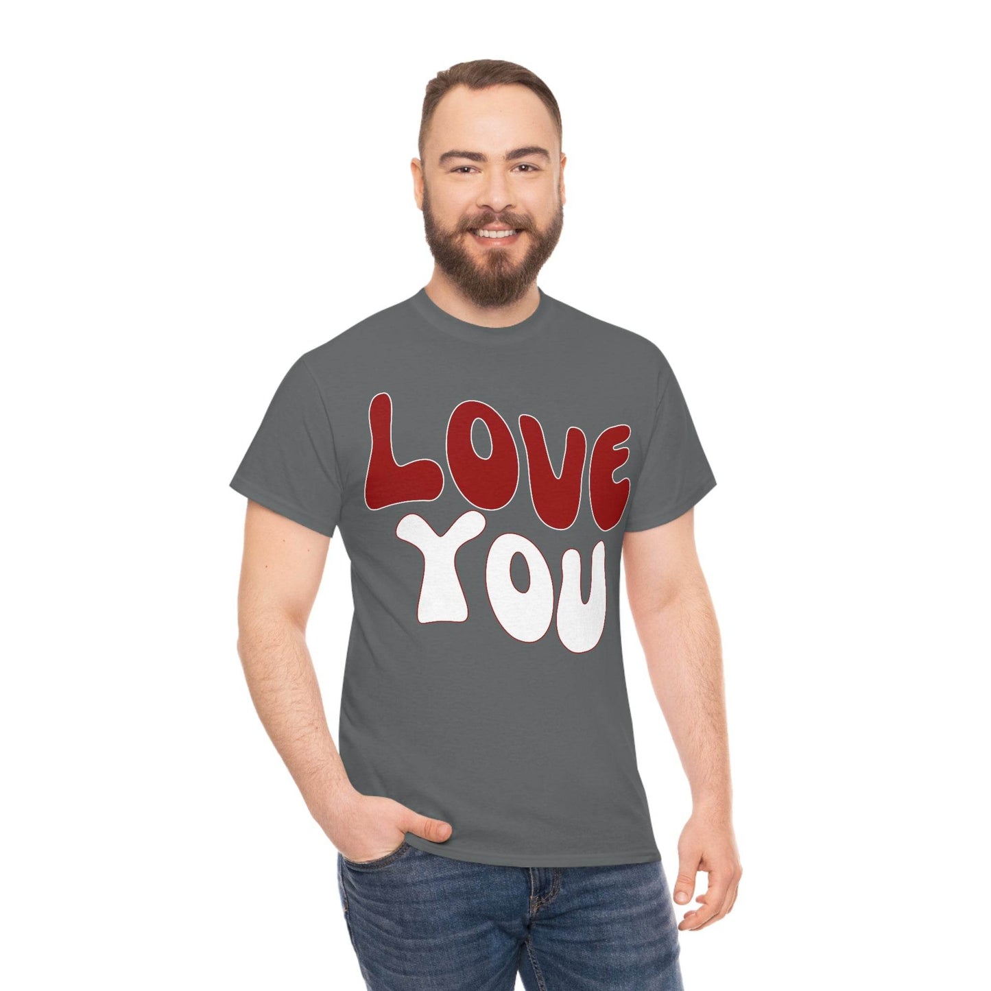 Love You Tee - Giftsmojo