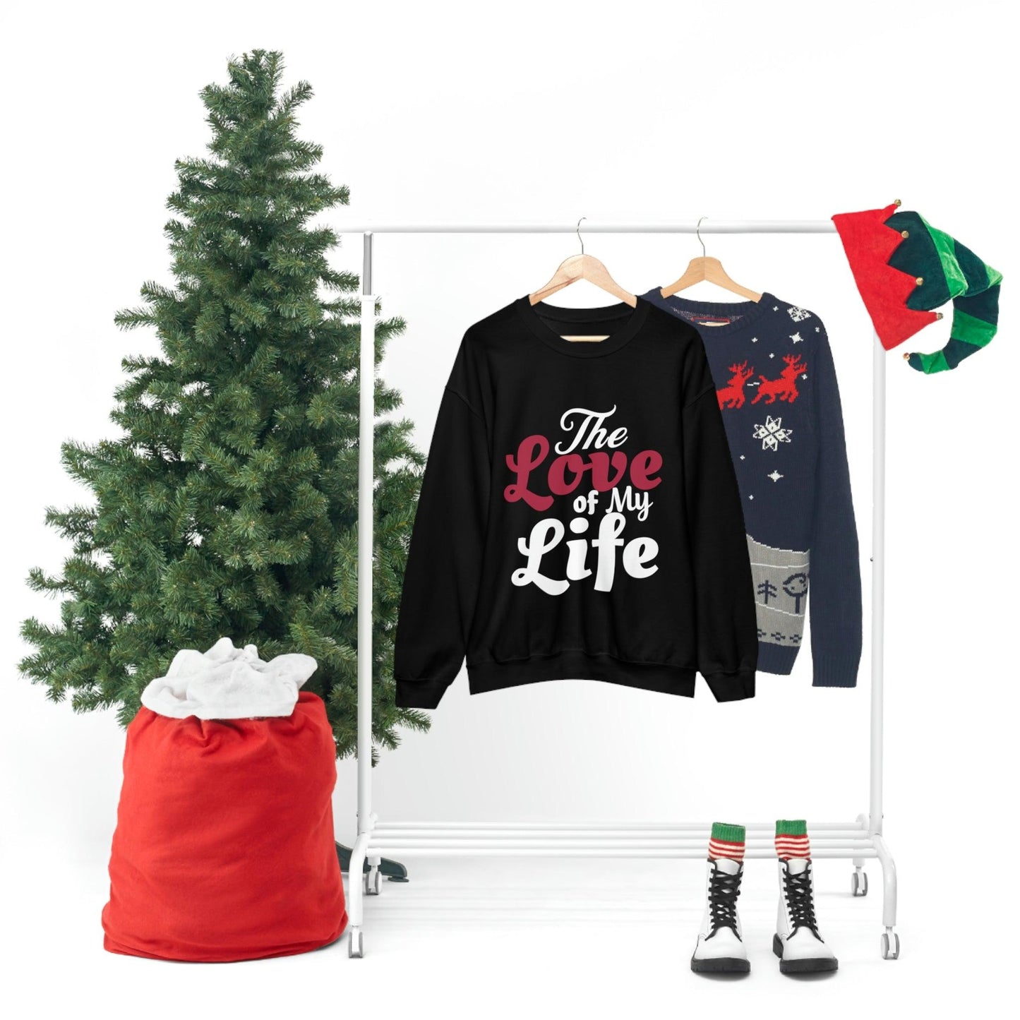 Love Sweatshirt, Love Shirt, Gift For Fiance, Newlywed Gift, Gift For Wife, Engagement Shirt,The Love of My Life, Valentine's day gift