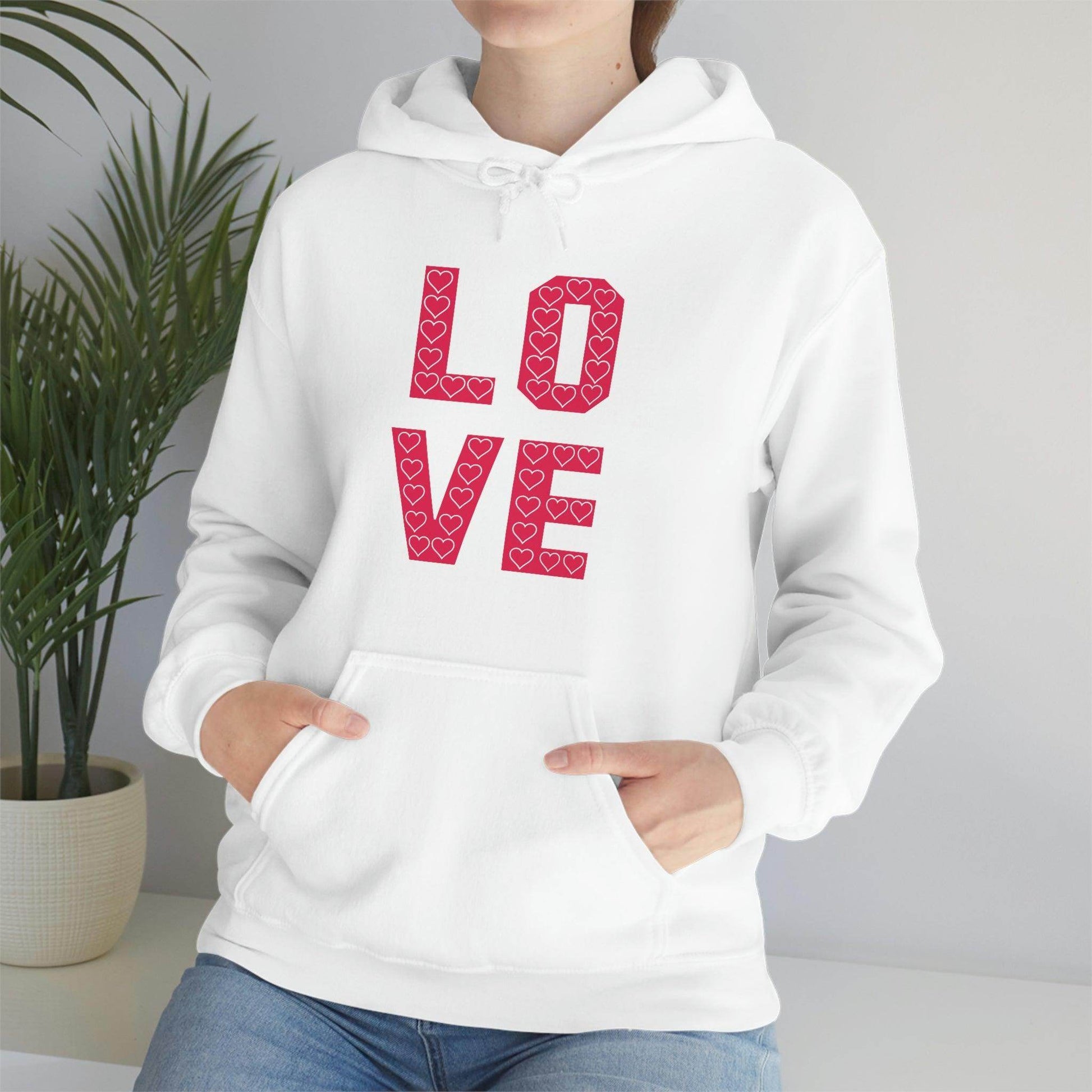 Love Hooded sweatshirt - Giftsmojo