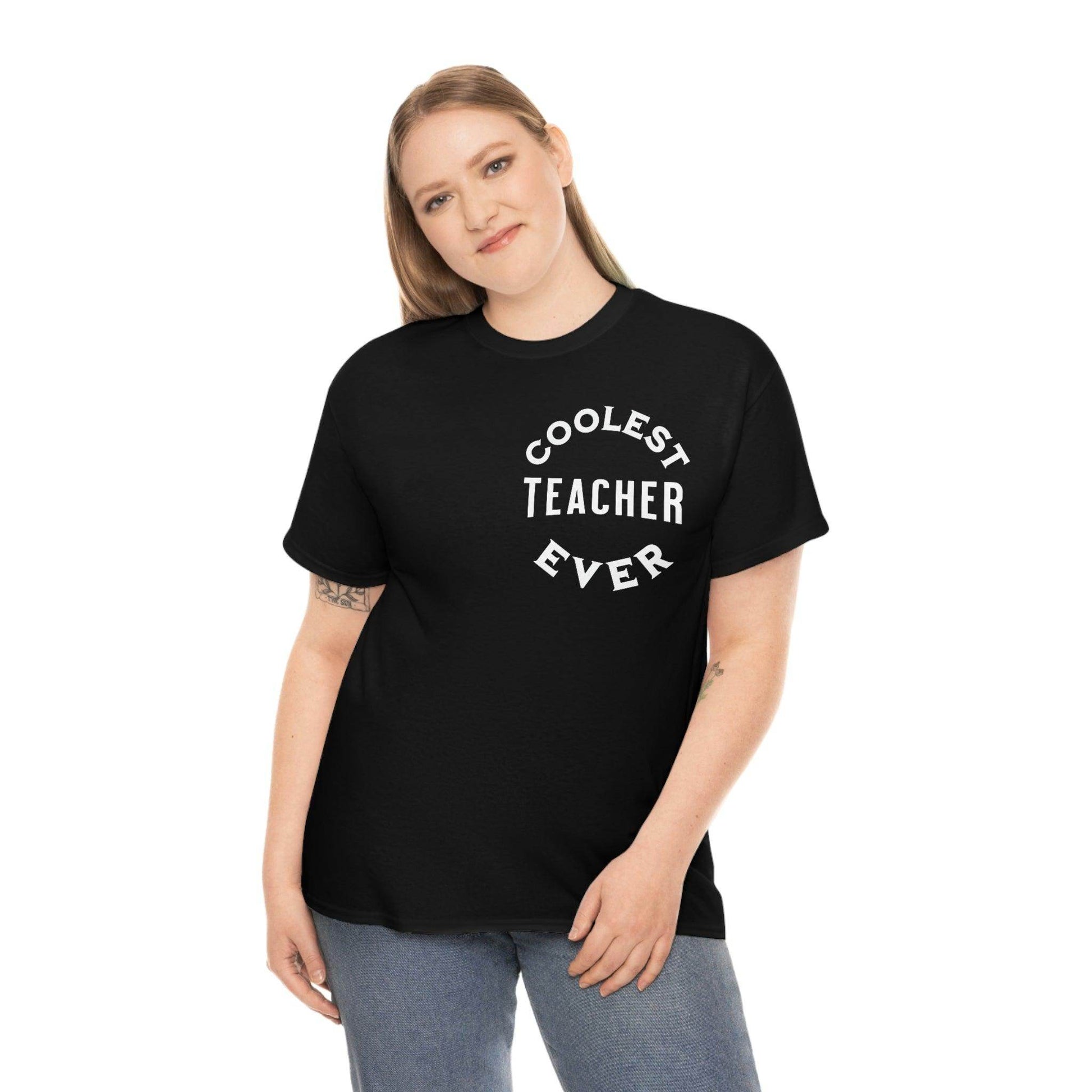 Coolest Teacher Ever Shirt - gift for teachers - teacher appreciation gift - Giftsmojo