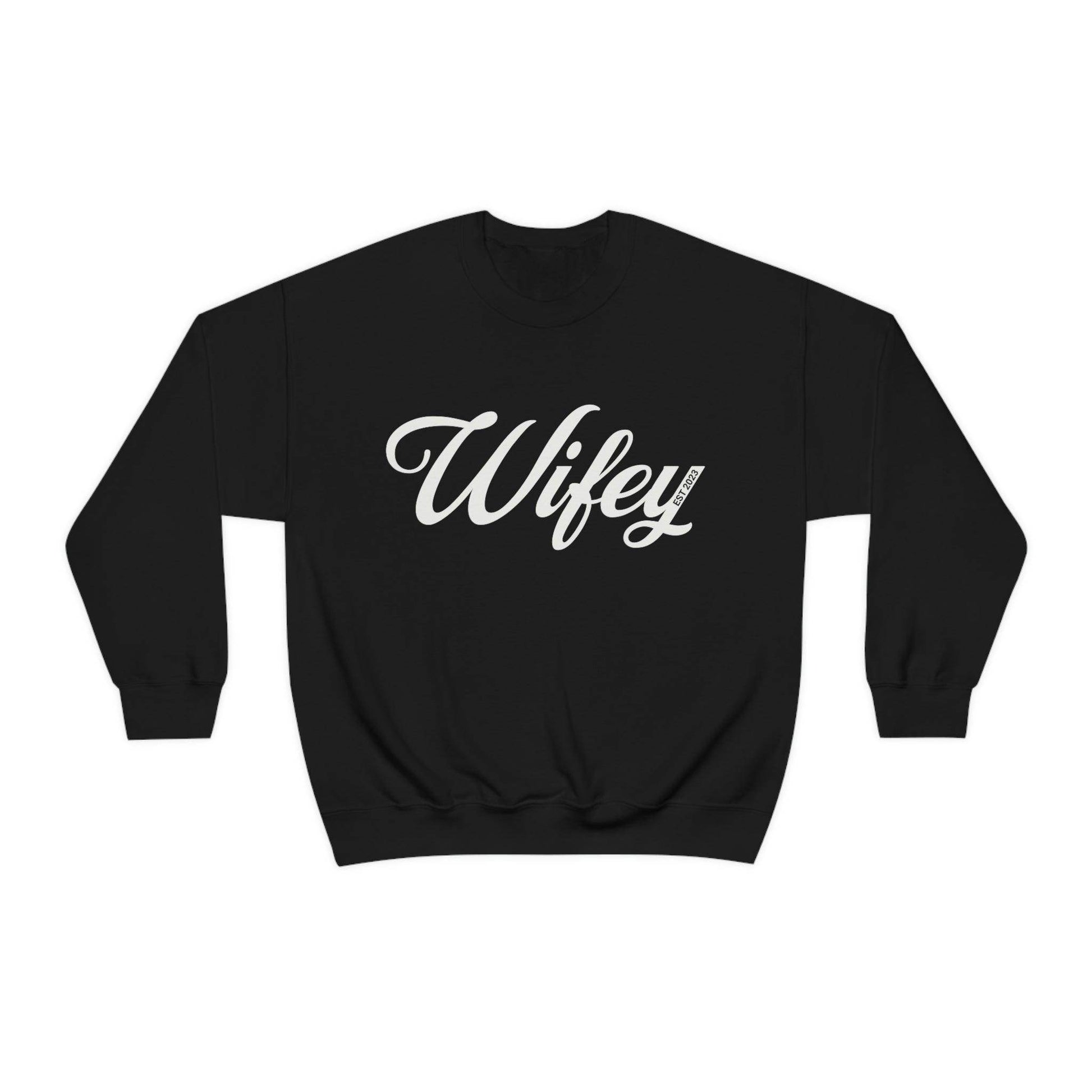 Wifey Sweatshirt - Giftsmojo