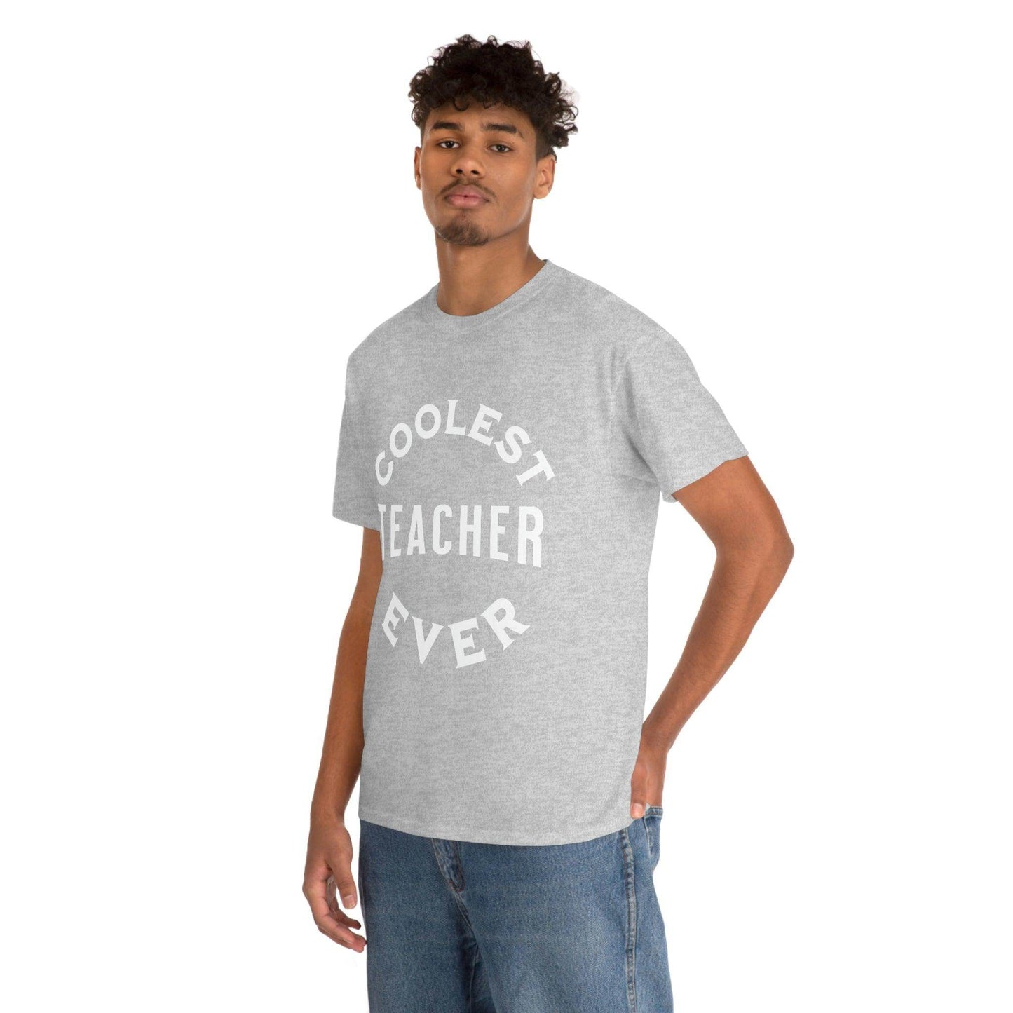 Coolest Teacher Ever Tee - cute teacher shirt - gift for teacher - Giftsmojo