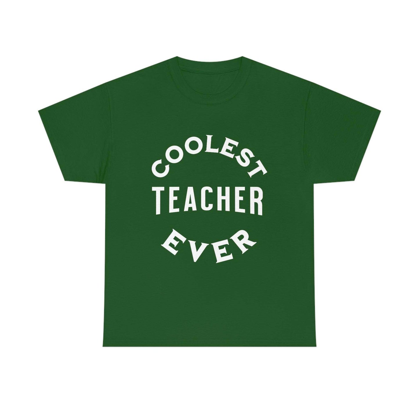 Coolest Teacher Ever Tee - cute teacher shirt - gift for teacher - Giftsmojo