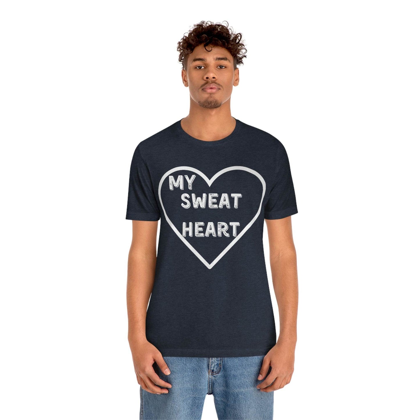 My Sweat Heart - Love shirt - Gift for wife - Gift for Husband - Gift for Girlfriend and Boyfriend - Giftsmojo