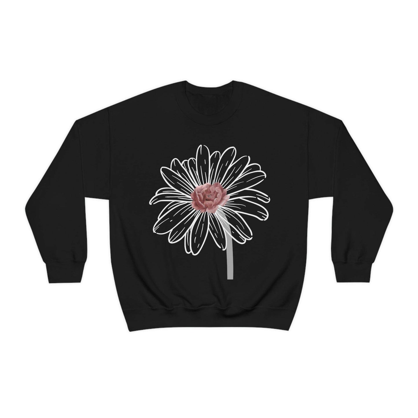 Floral Sweatshirt, Wildflower Sweatshirt, Flower sweatshirt, Wild Flowers - Giftsmojo