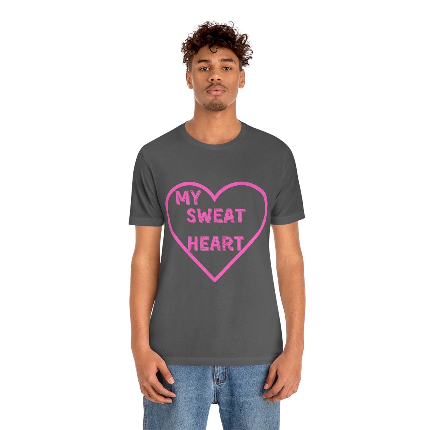 My Sweat Heart - Love shirt - Gift for wife - Gift for Husband - Gift for Girlfriend and Boyfriend - Anniversary gift - Giftsmojo